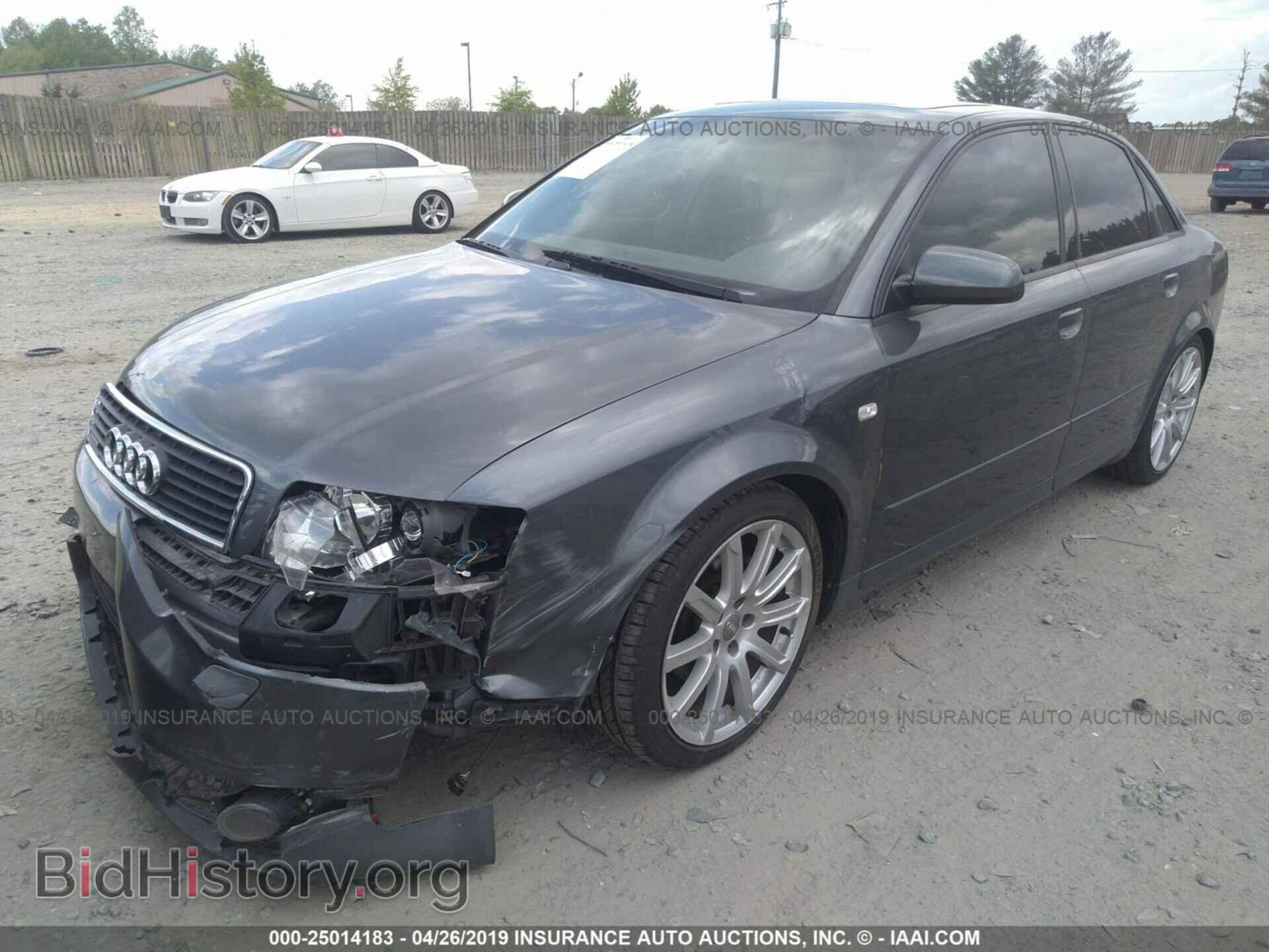 2002 AUDI A4 - VIN: WAULC68E12A297071 - Фото 2