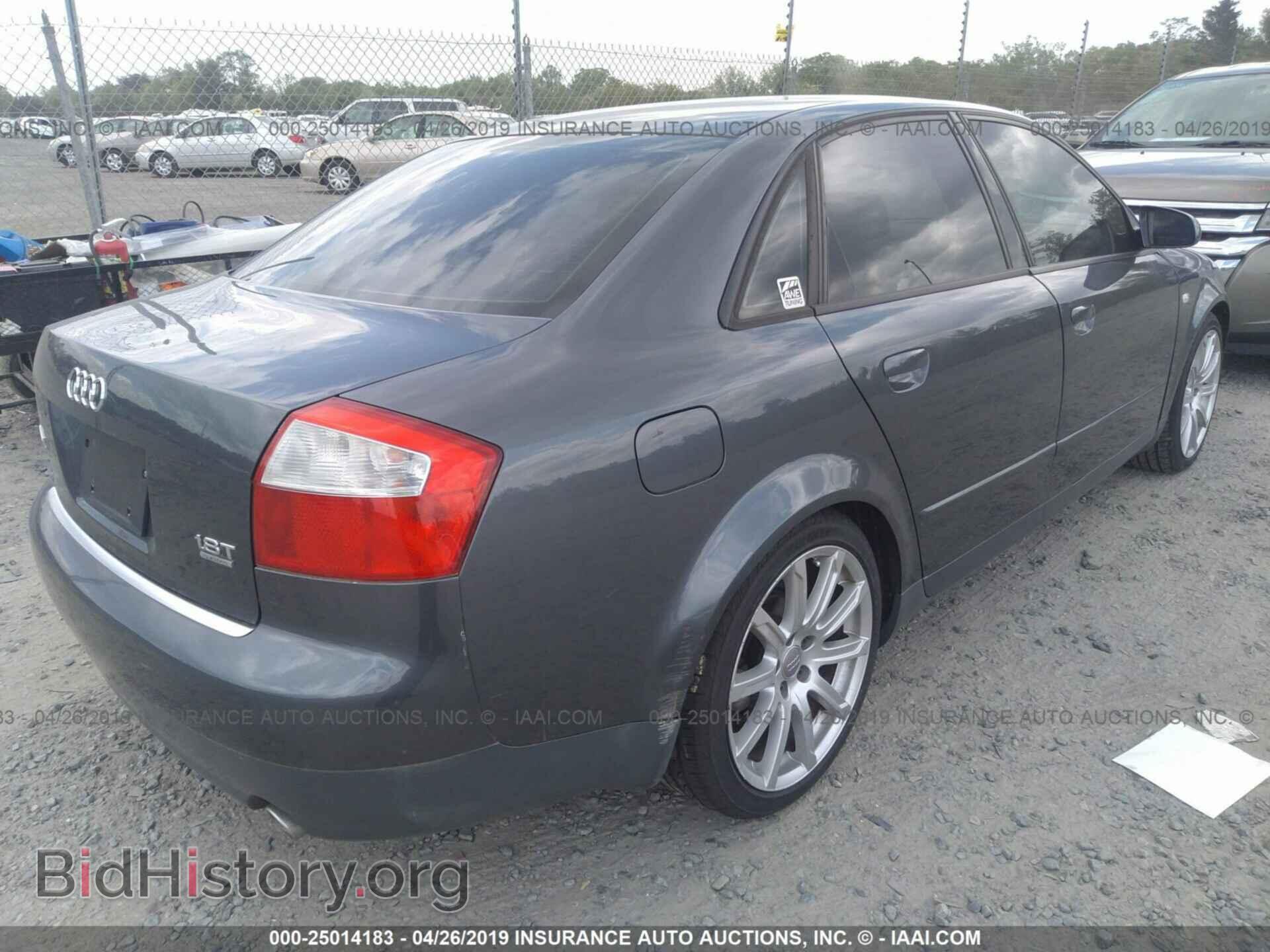 2002 AUDI A4 - VIN: WAULC68E12A297071 - Фото 4