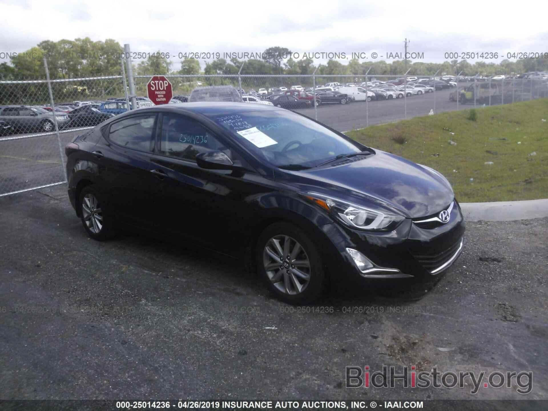 Photo 5NPDH4AE9EH510692 - HYUNDAI ELANTRA 2014