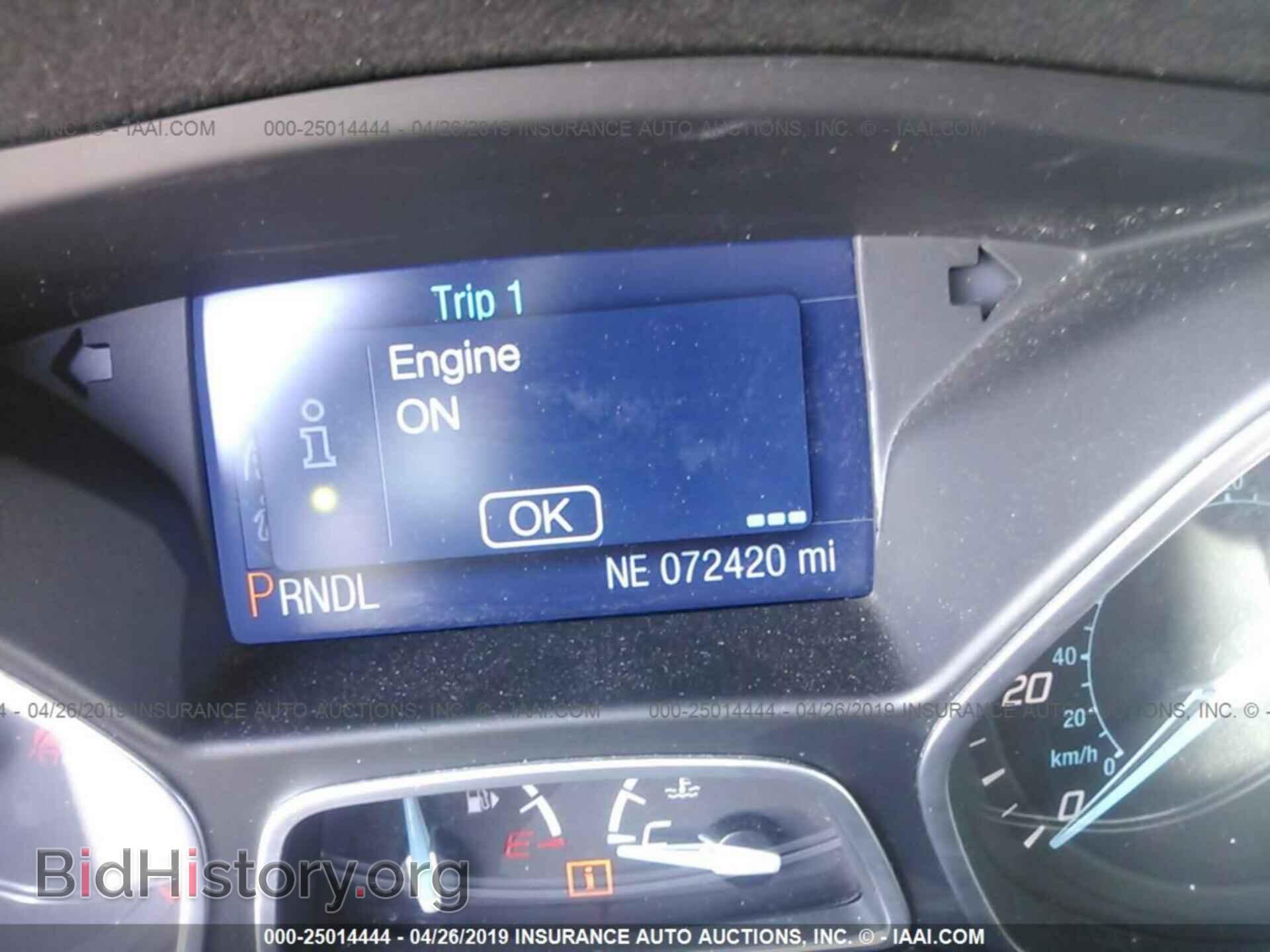 2014 FORD FOCUS - VIN: 1FADP3K23EL307588 - Фото 7