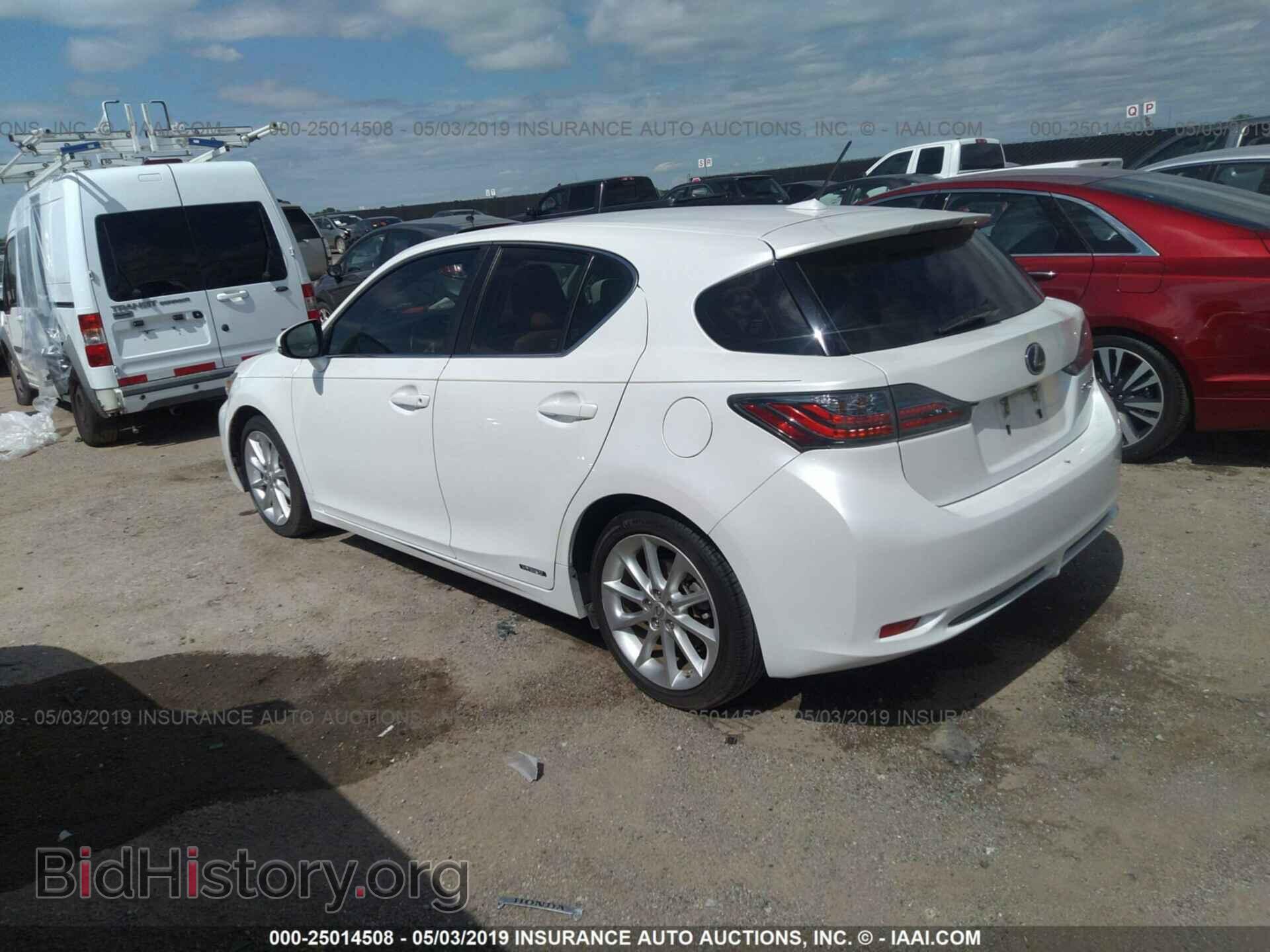 2011 LEXUS CT - VIN: JTHKD5BH3B2042682 - Фото 3