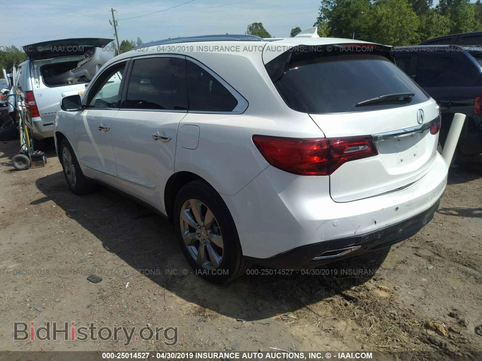 2016 ACURA MDX - VIN: 5FRYD3H9XGB010010 - Фото 3