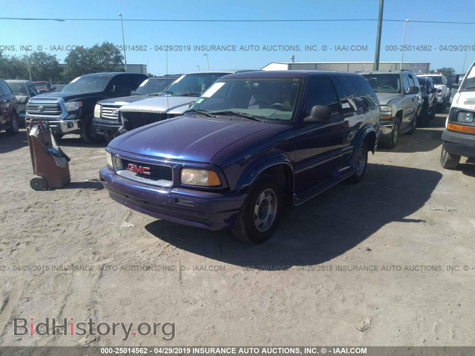 1996 GMC JIMMY - VIN: 1GKCS18W4TK504716 - Фото 2