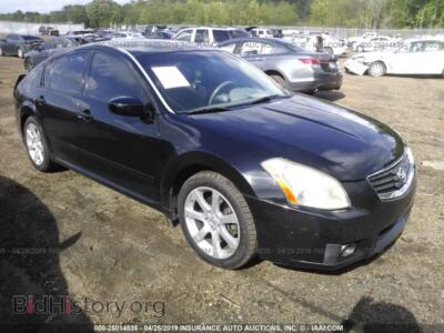 2008 Nissan MAXIMA SE/SL, черный — VIN 1N4BA41E38C826493, IAAI