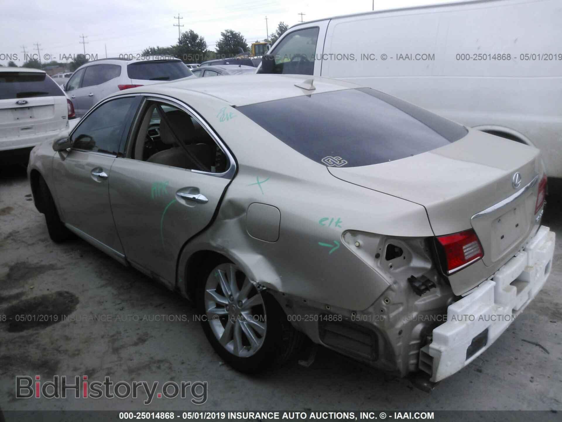2011 LEXUS ES - VIN: JTHBK1EG6B2423525 - Фото 3