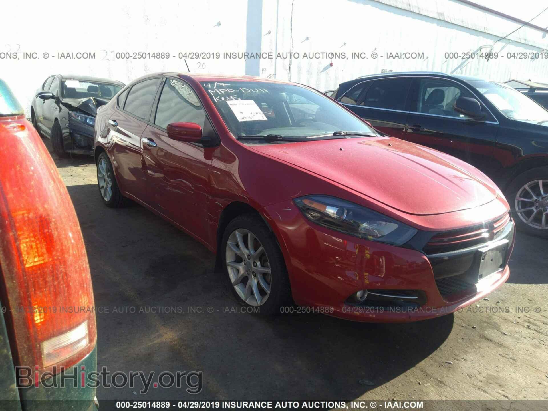 Photo 1C3CDFBH5DD641350 - DODGE DART 2013
