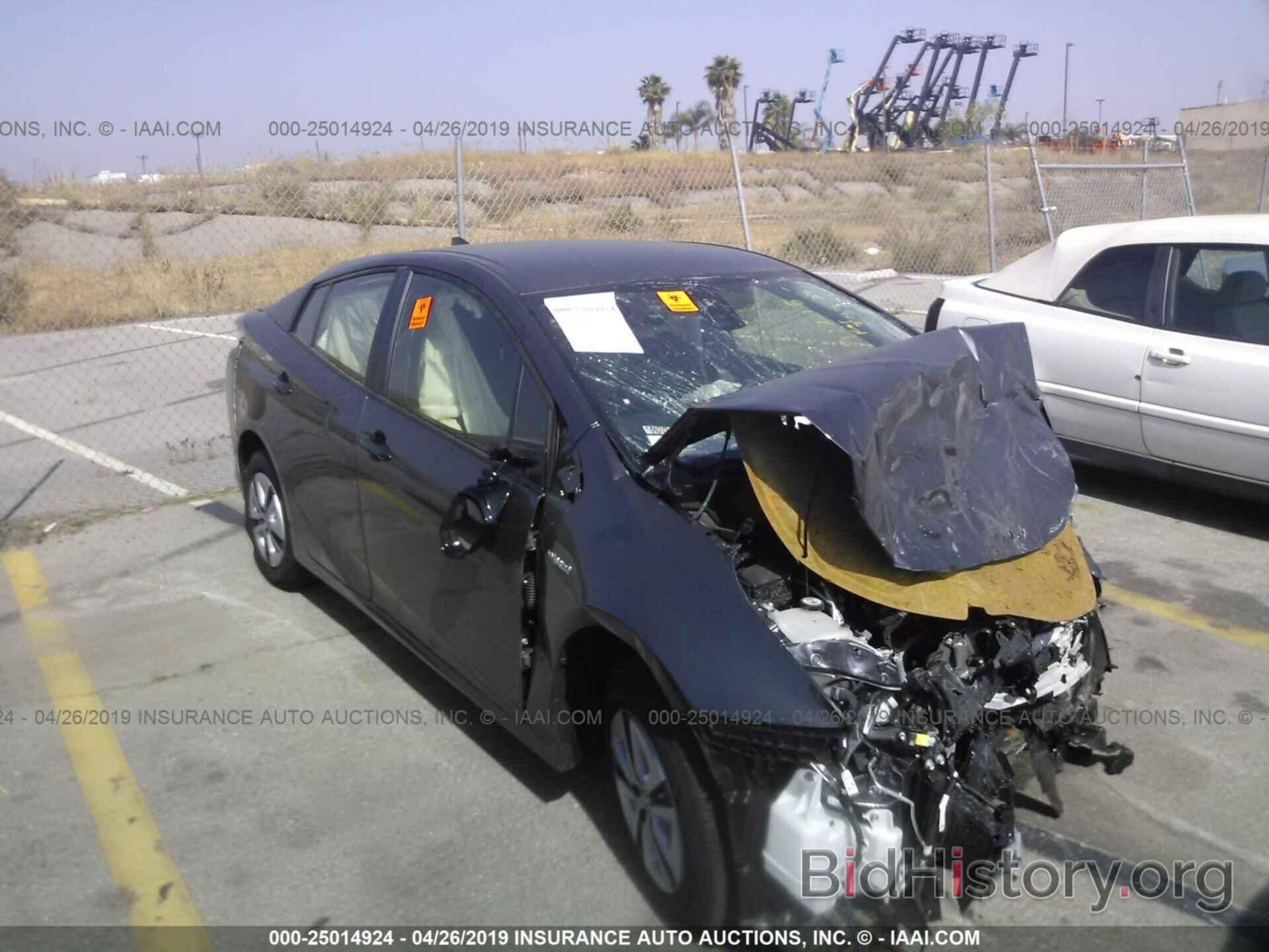 Photo JTDKBRFU0J3062192 - TOYOTA PRIUS 2018