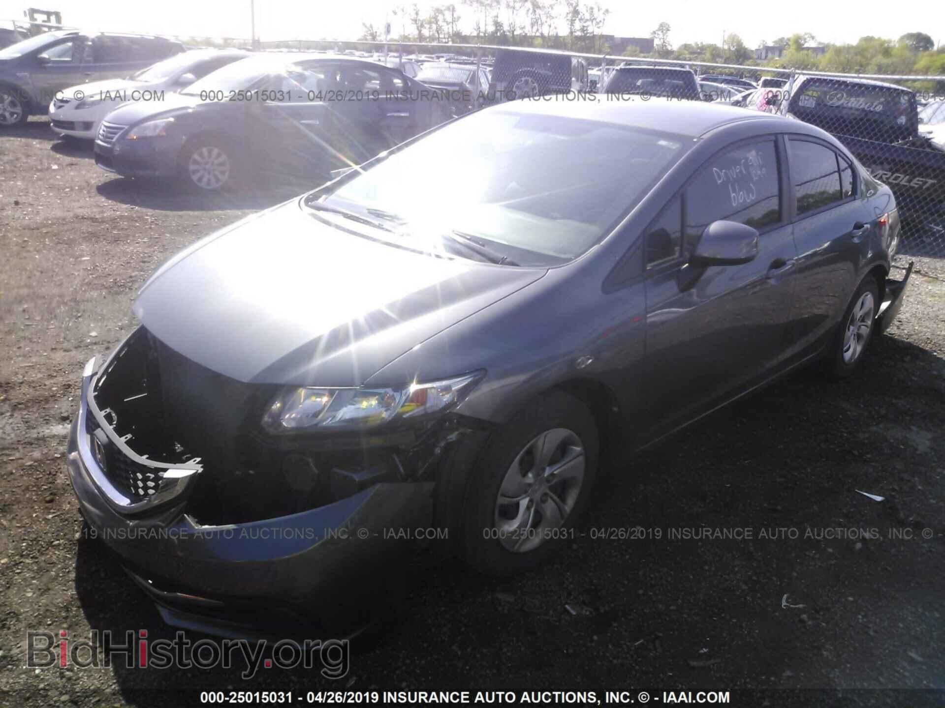 2013 HONDA CIVIC - VIN: 19XFB2F56DE089203 - Фото 2