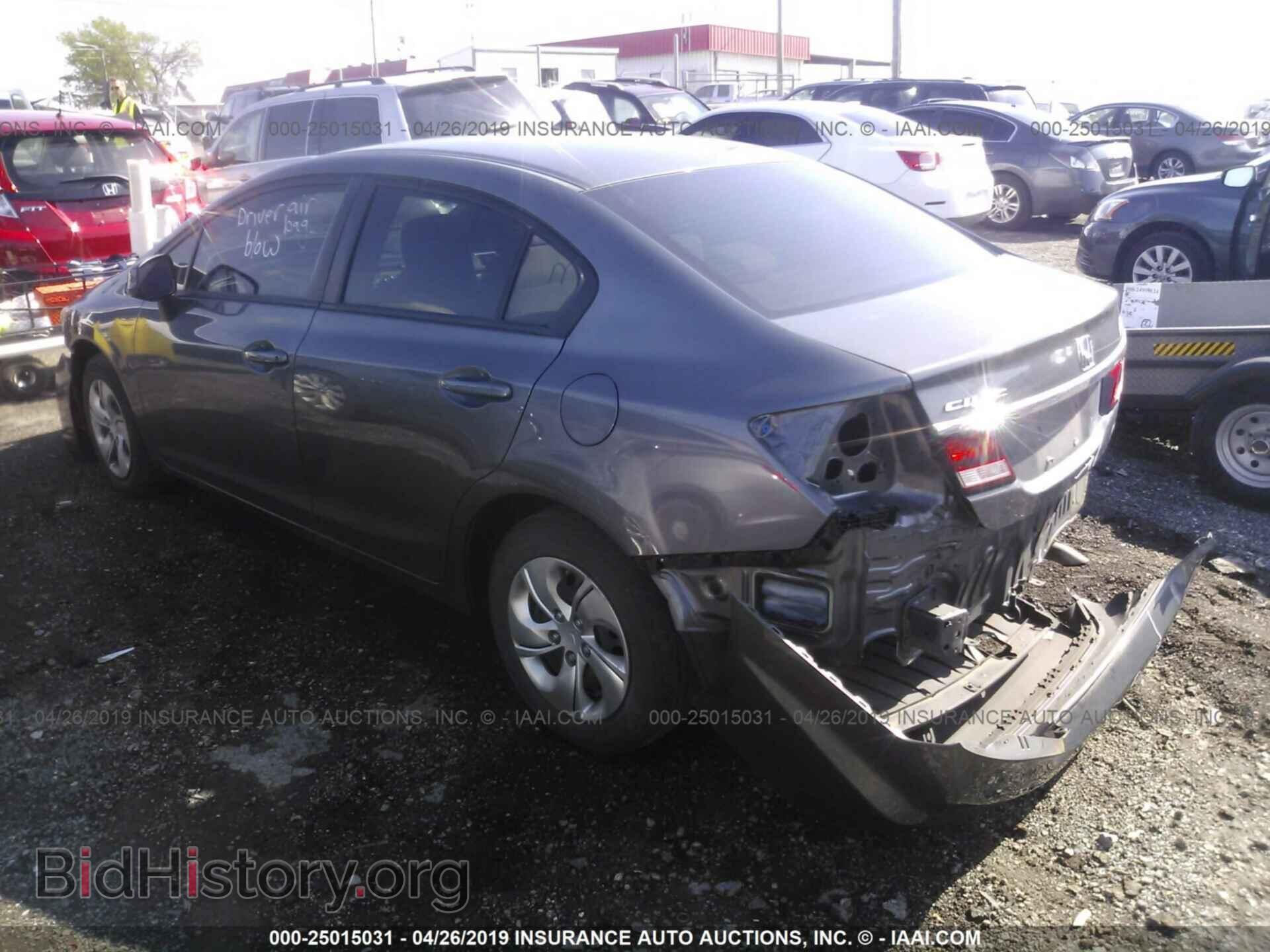 2013 HONDA CIVIC - VIN: 19XFB2F56DE089203 - Фото 3