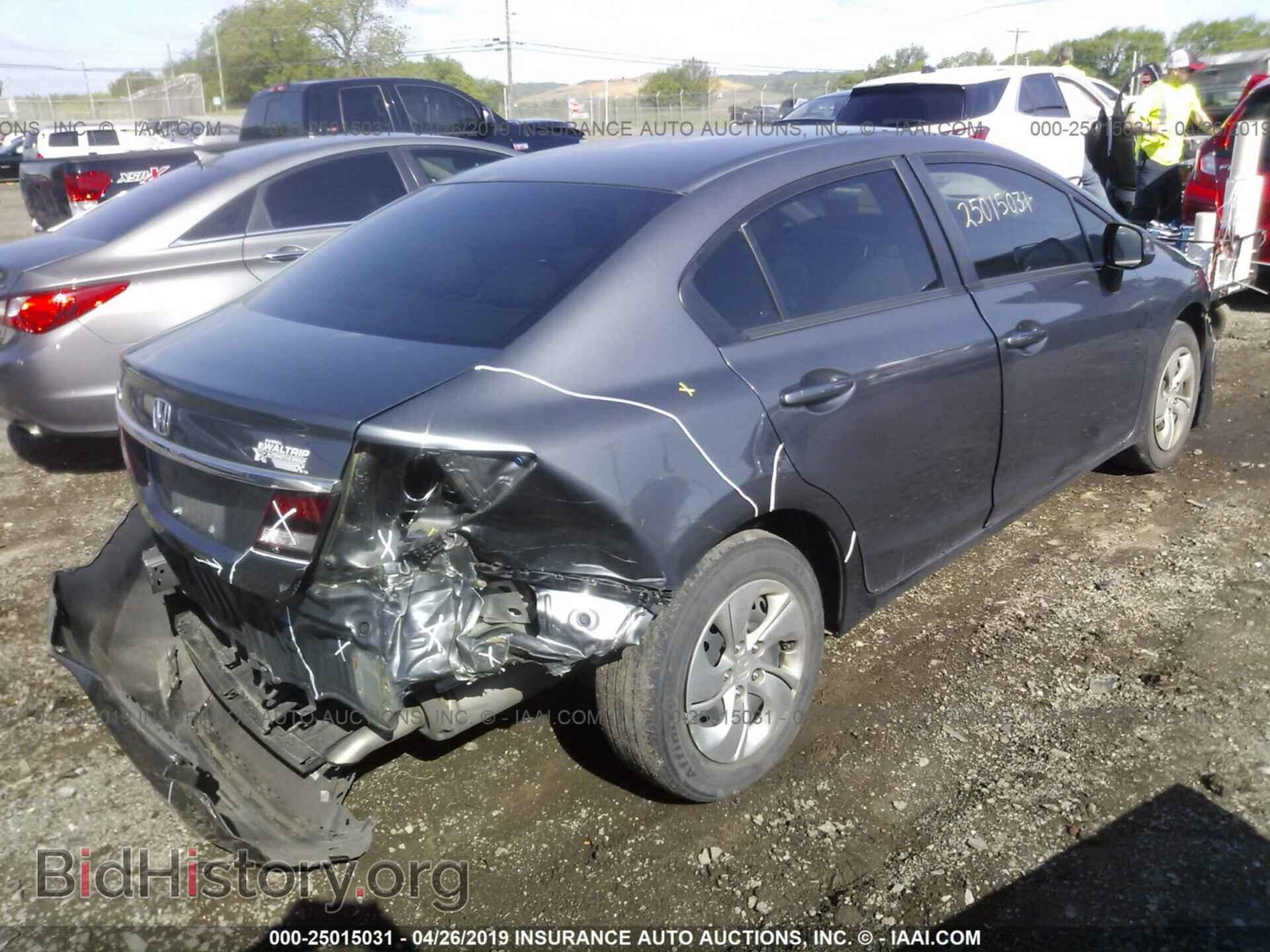 2013 HONDA CIVIC - VIN: 19XFB2F56DE089203 - Фото 4