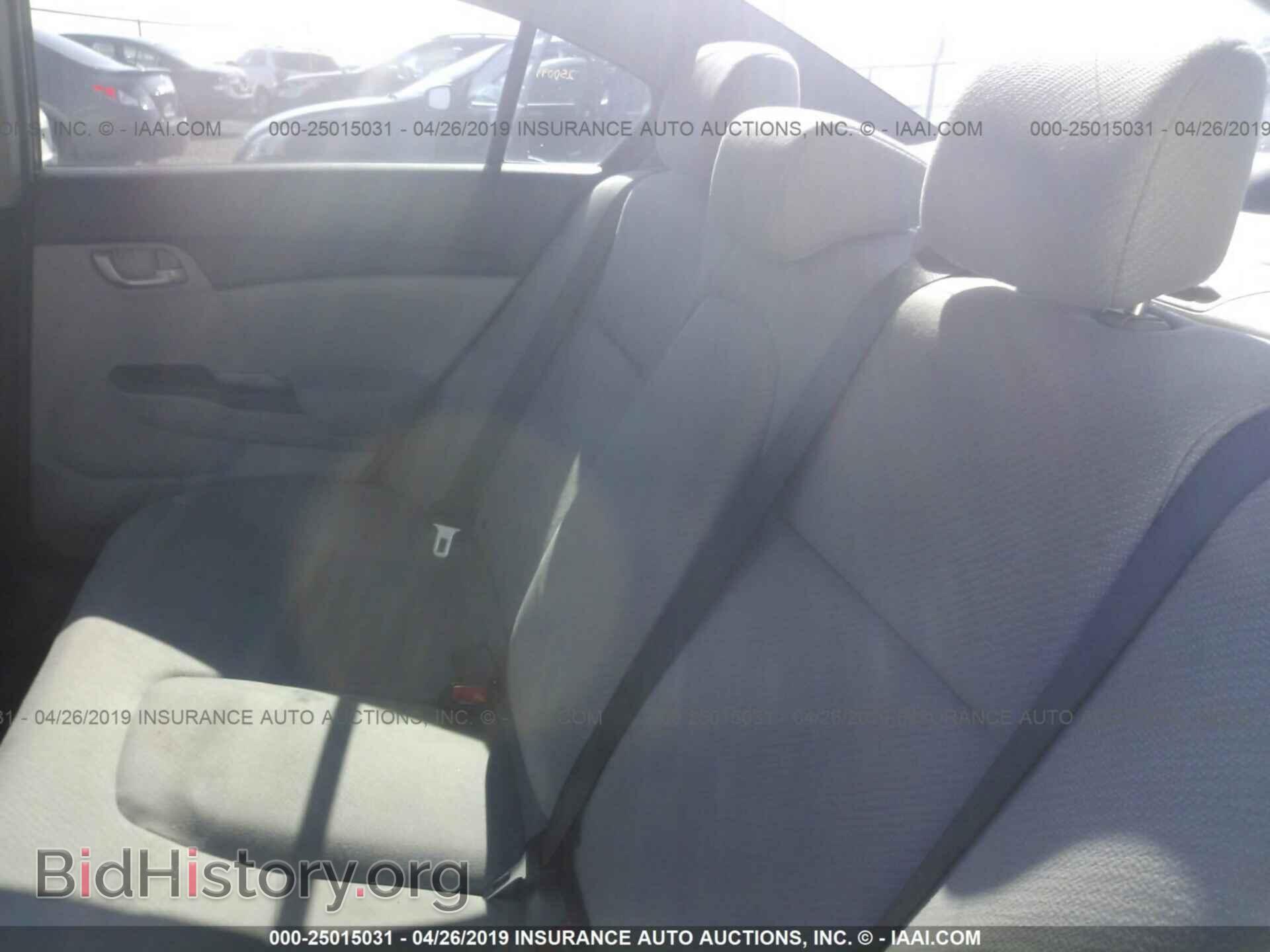 2013 HONDA CIVIC - VIN: 19XFB2F56DE089203 - Фото 8