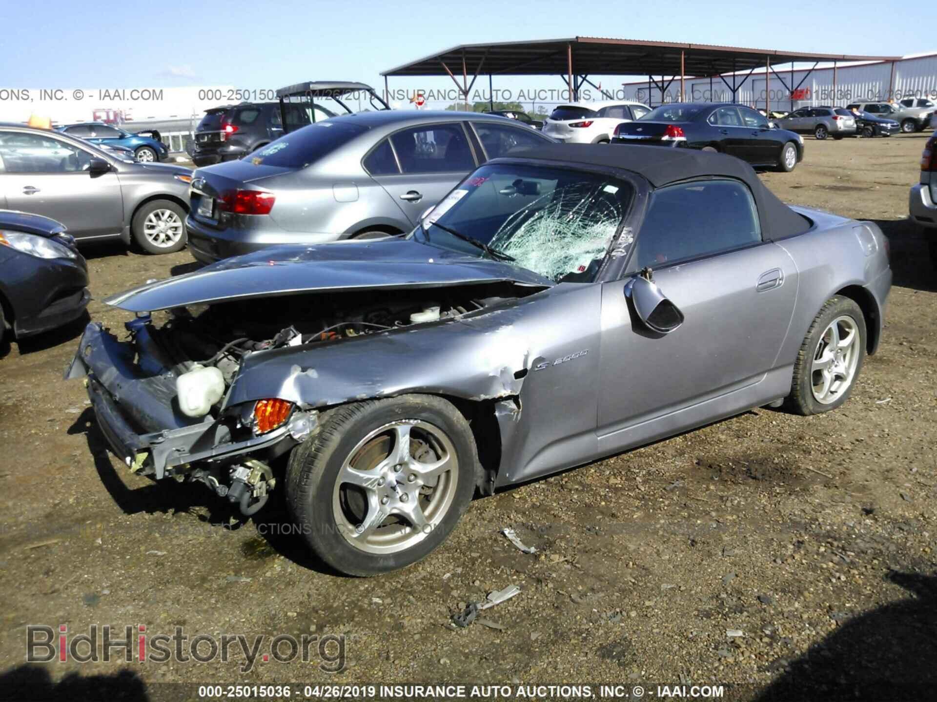 2000 HONDA S2000 - VIN: JHMAP1149YT005021 - Фото 2