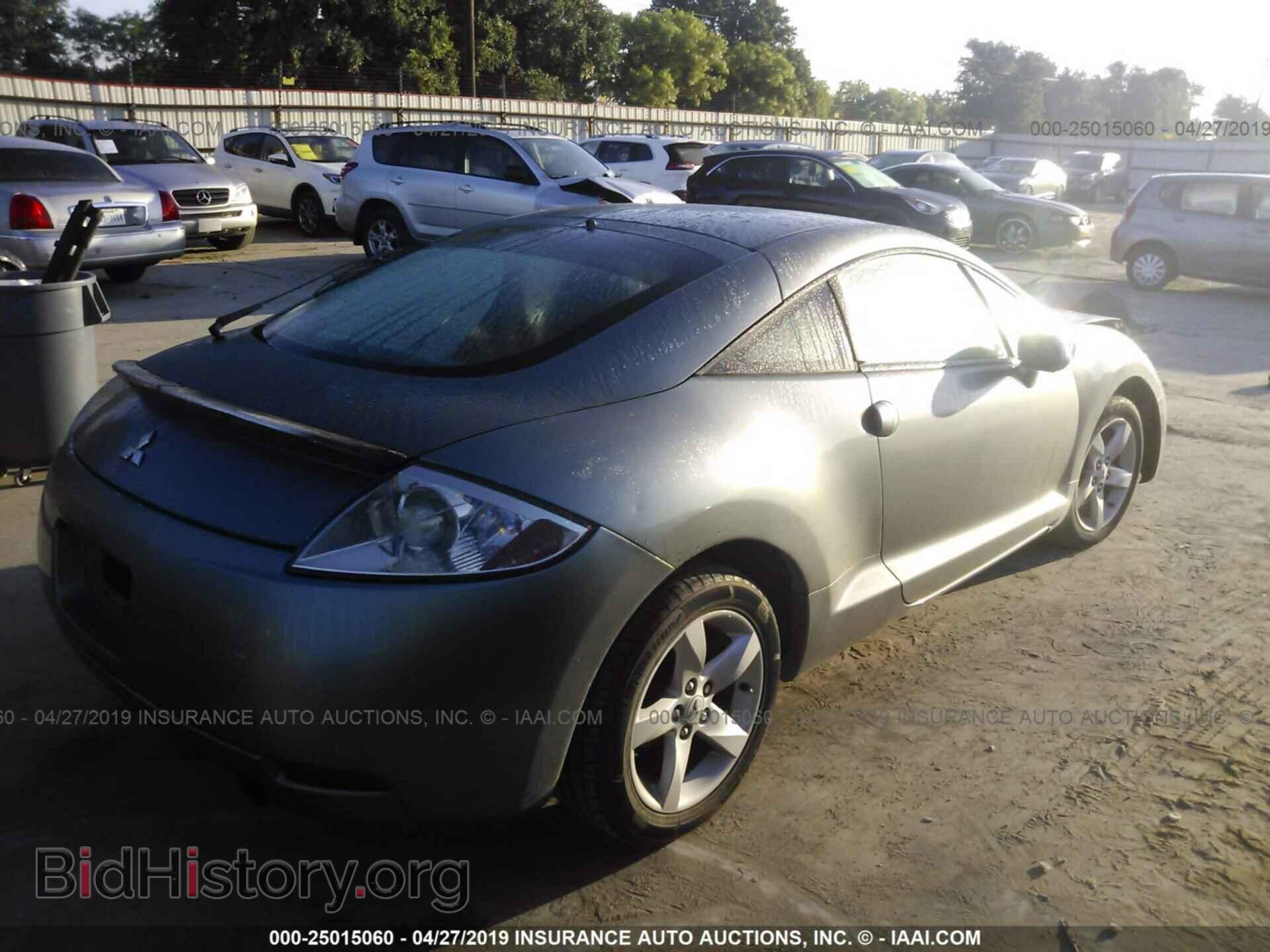 2007 MITSUBISHI ECLIPSE - VIN: 4A3AK24FX7E015317 - Фото 4