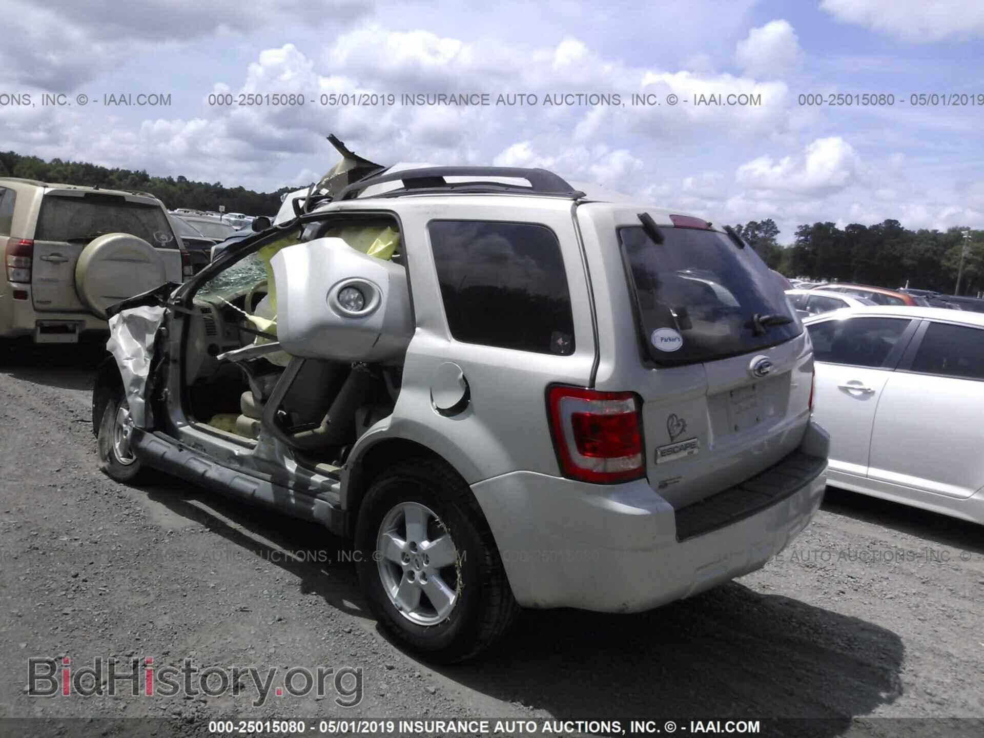 2009 FORD ESCAPE - VIN: 1FMCU037X9KB30486 - Photo 3