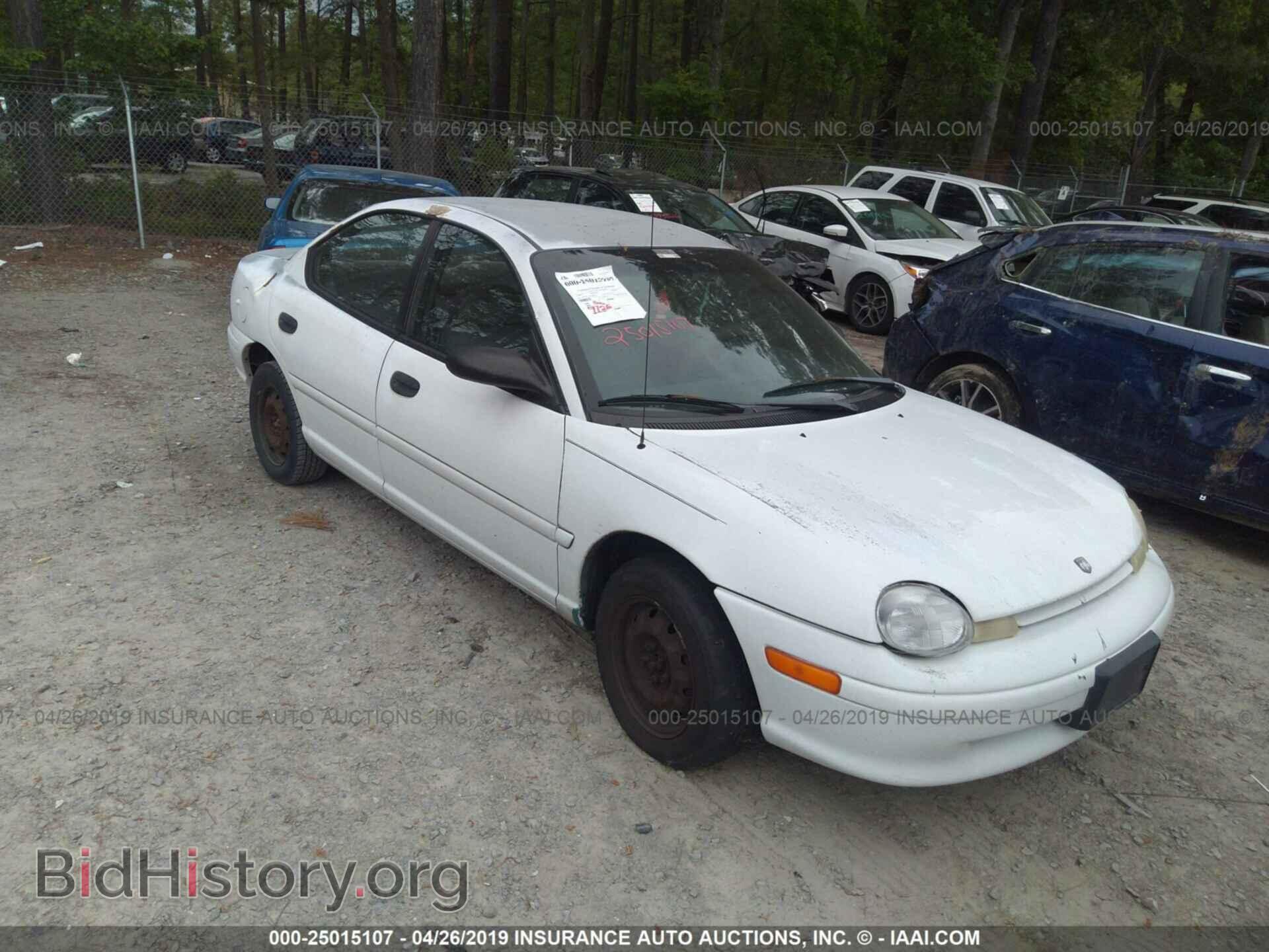 Фотография 1B3ES47C4WD561747 - Dodge Neon 1998