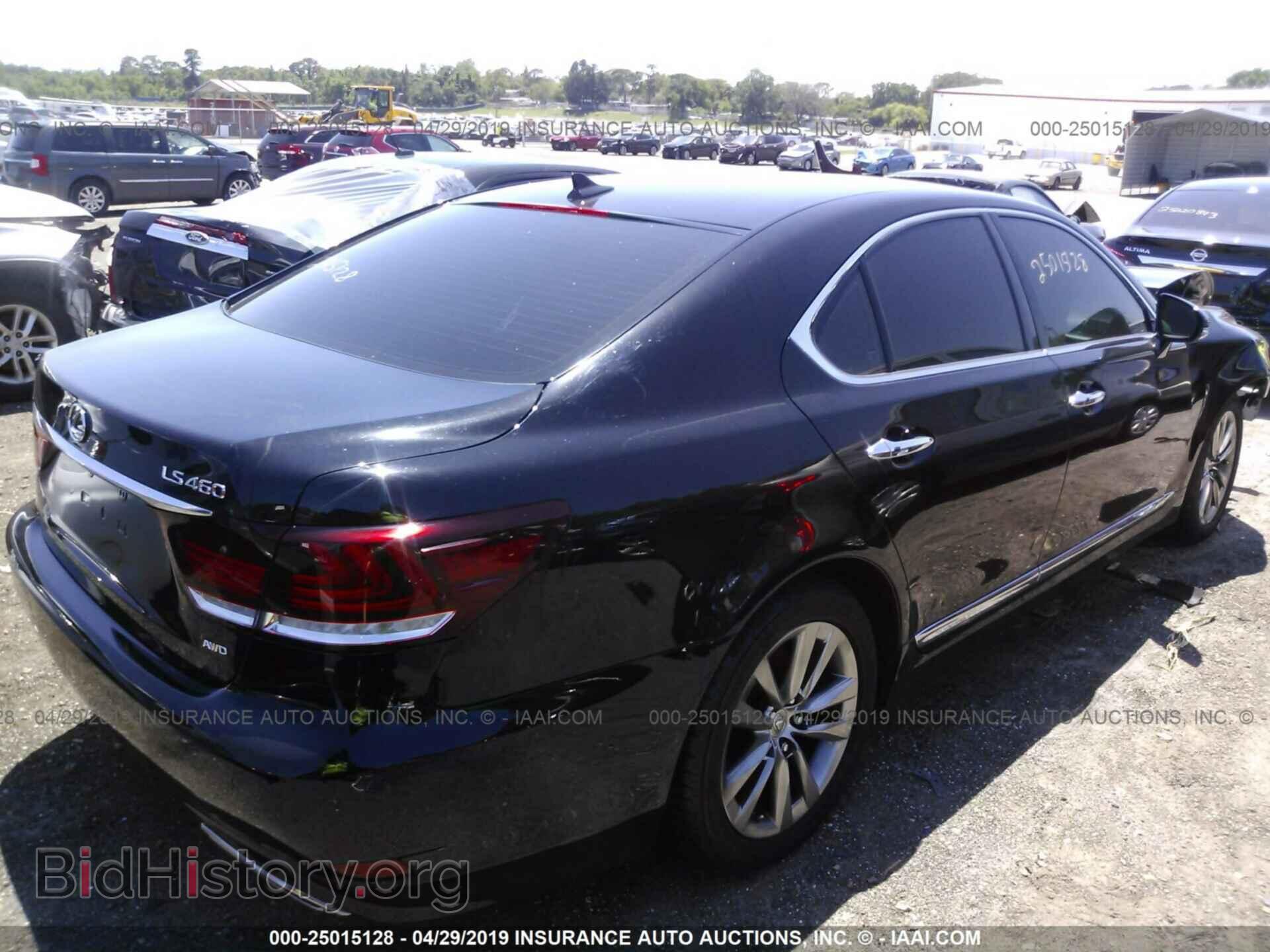 2013 LEXUS LS - VIN: JTHCL5EF3D5016733 - Фото 4