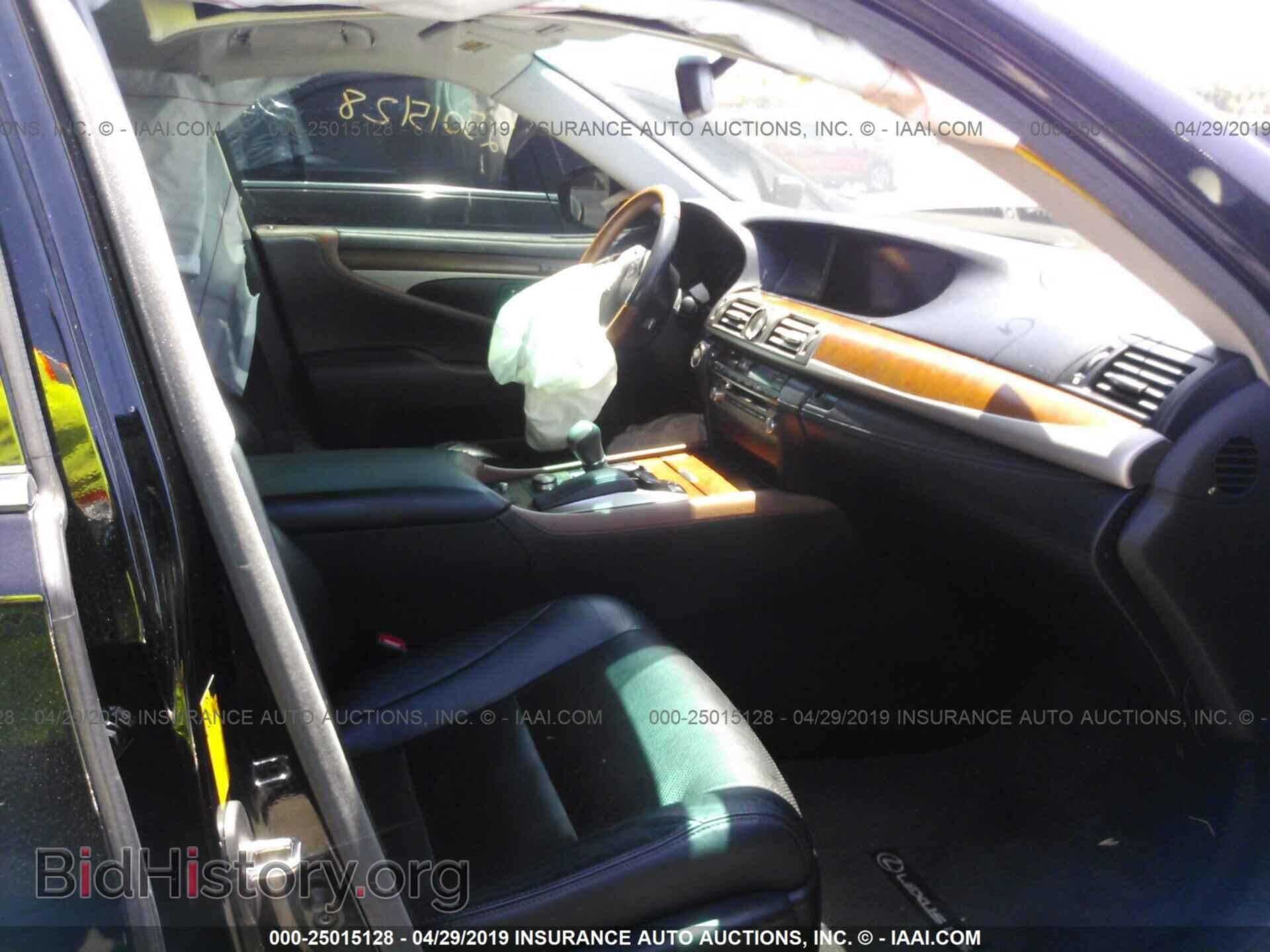 2013 LEXUS LS - VIN: JTHCL5EF3D5016733 - Фото 5