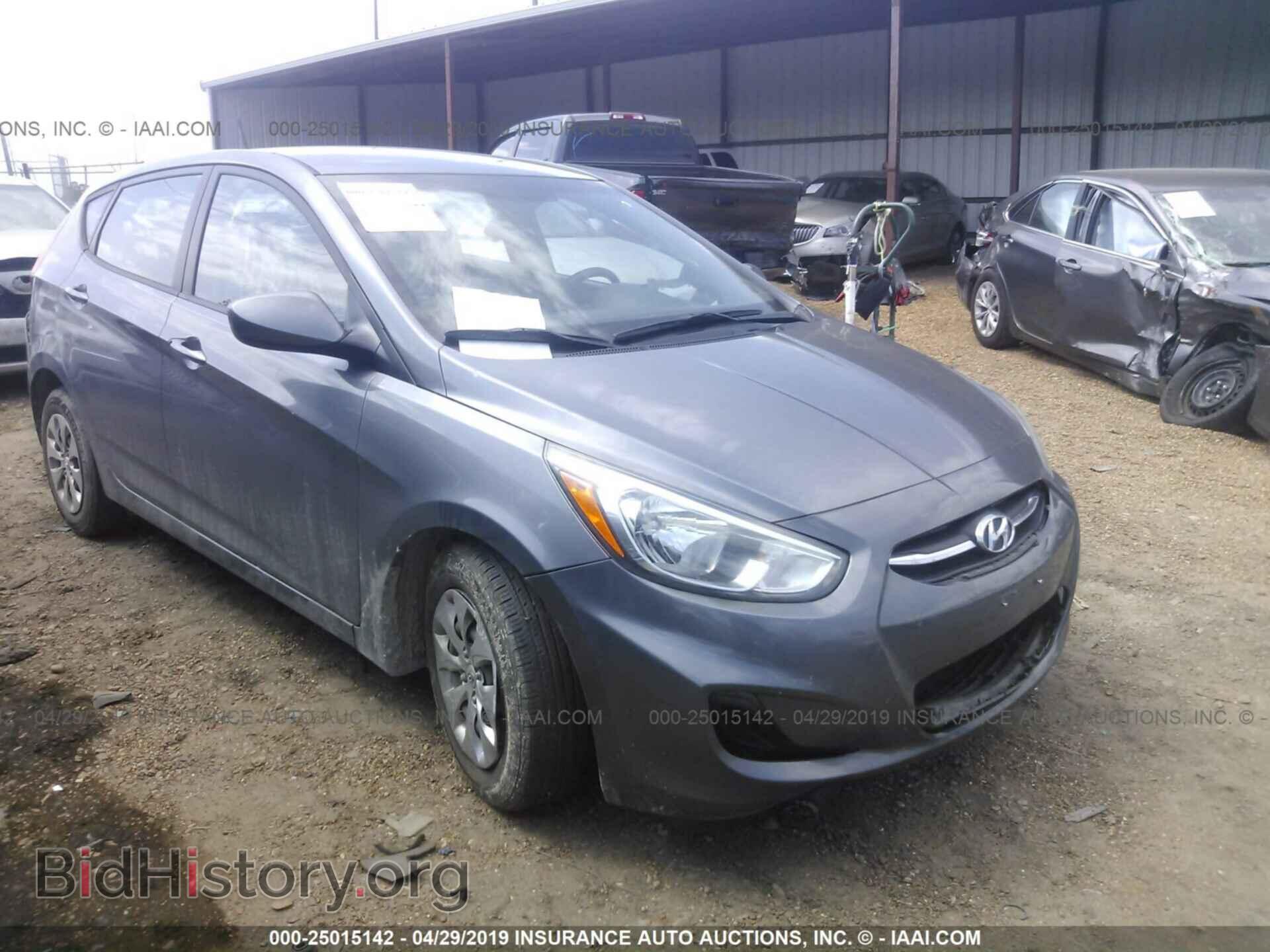 Фотография KMHCT5AEXFU213837 - HYUNDAI ACCENT 2015