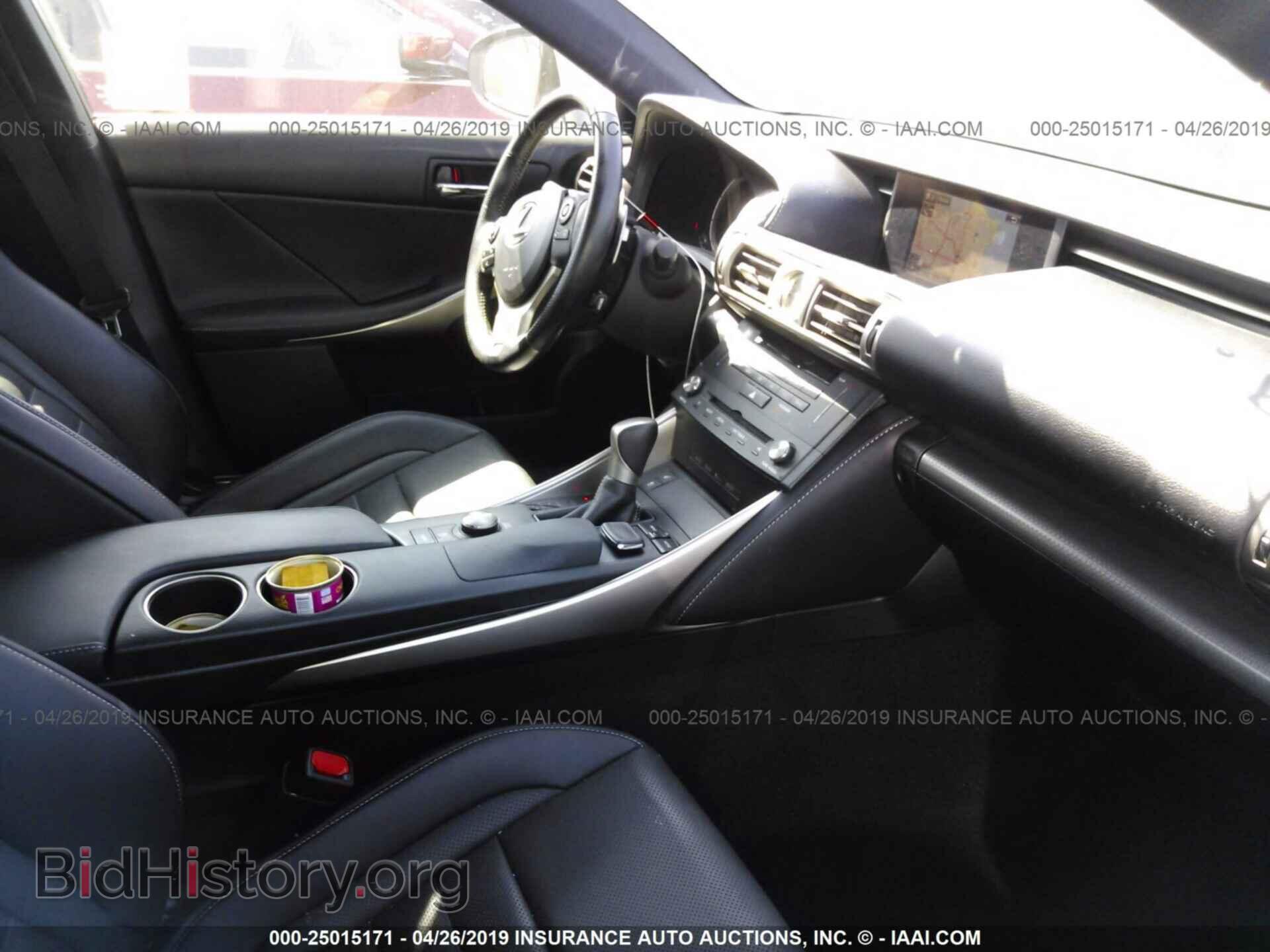 2016 LEXUS IS - VIN: JTHBA1D21G5038307 - Фото 5
