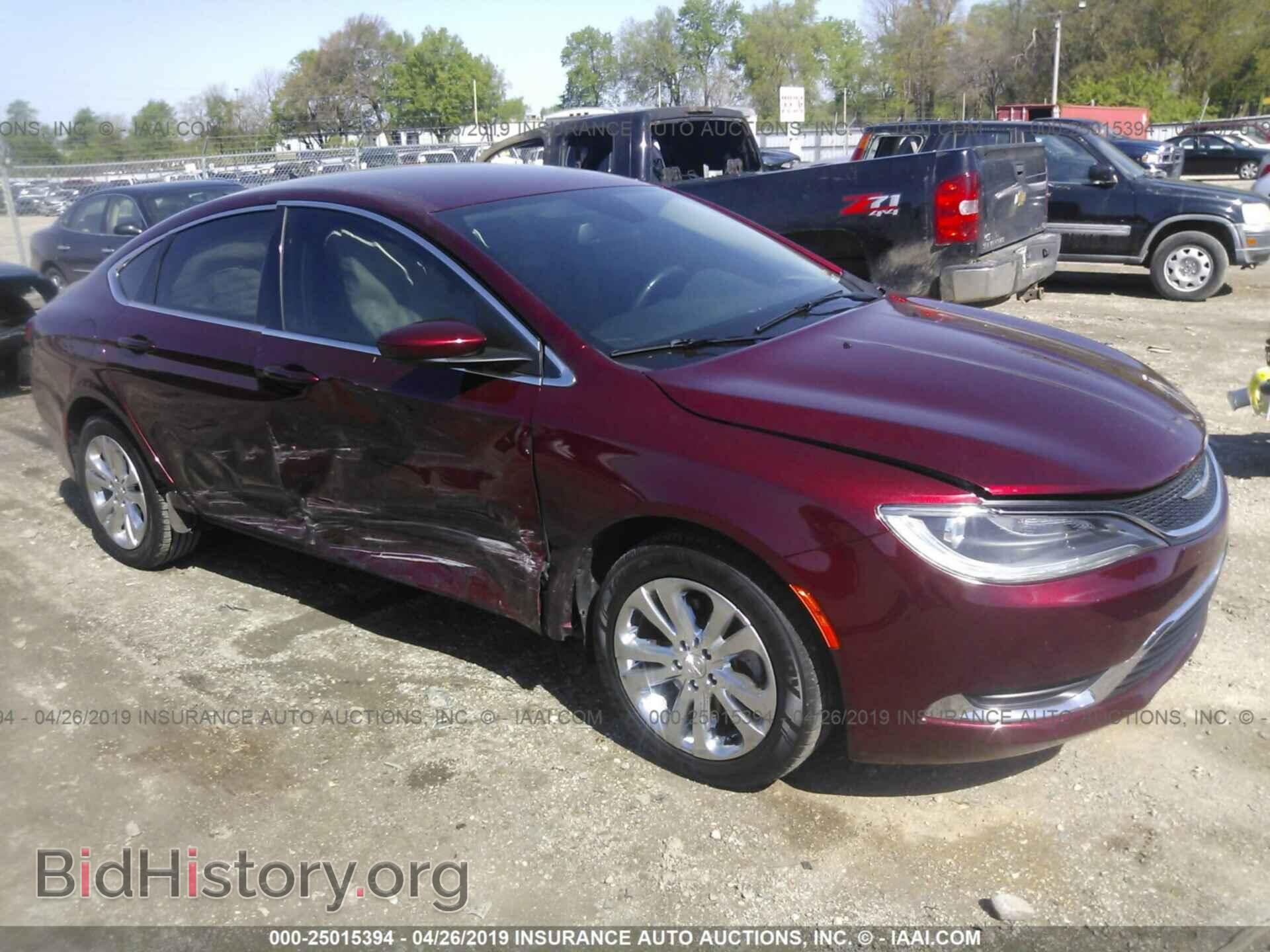 Photo 1C3CCCAB6GN189521 - CHRYSLER 200 2016