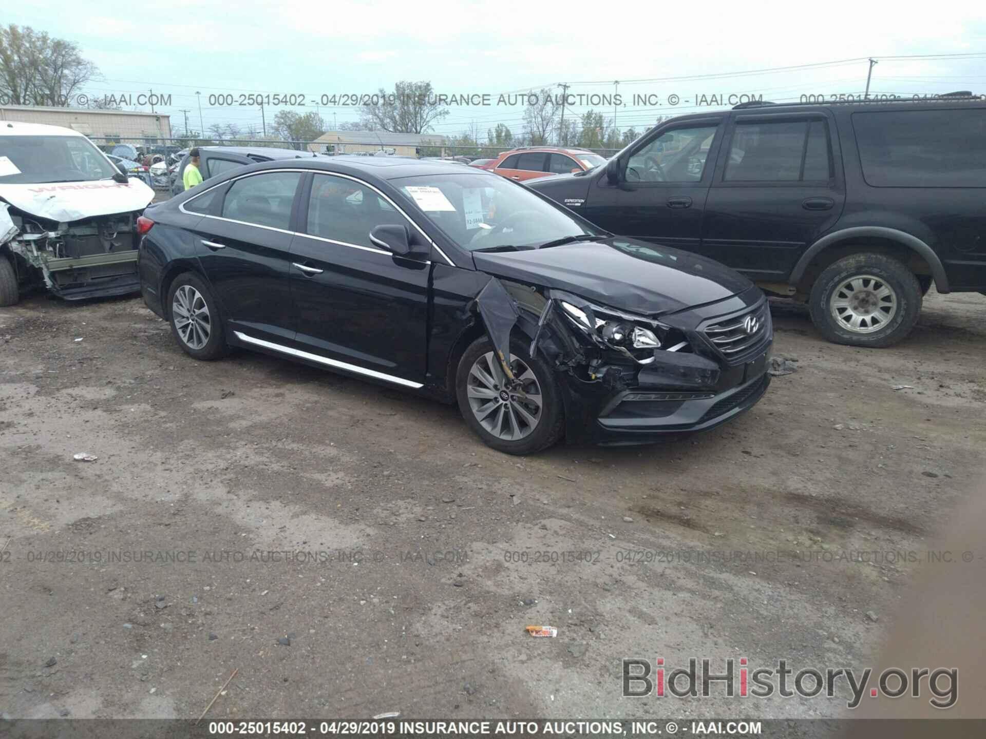 Фотография 5NPE34AF0GH297615 - HYUNDAI SONATA 2016