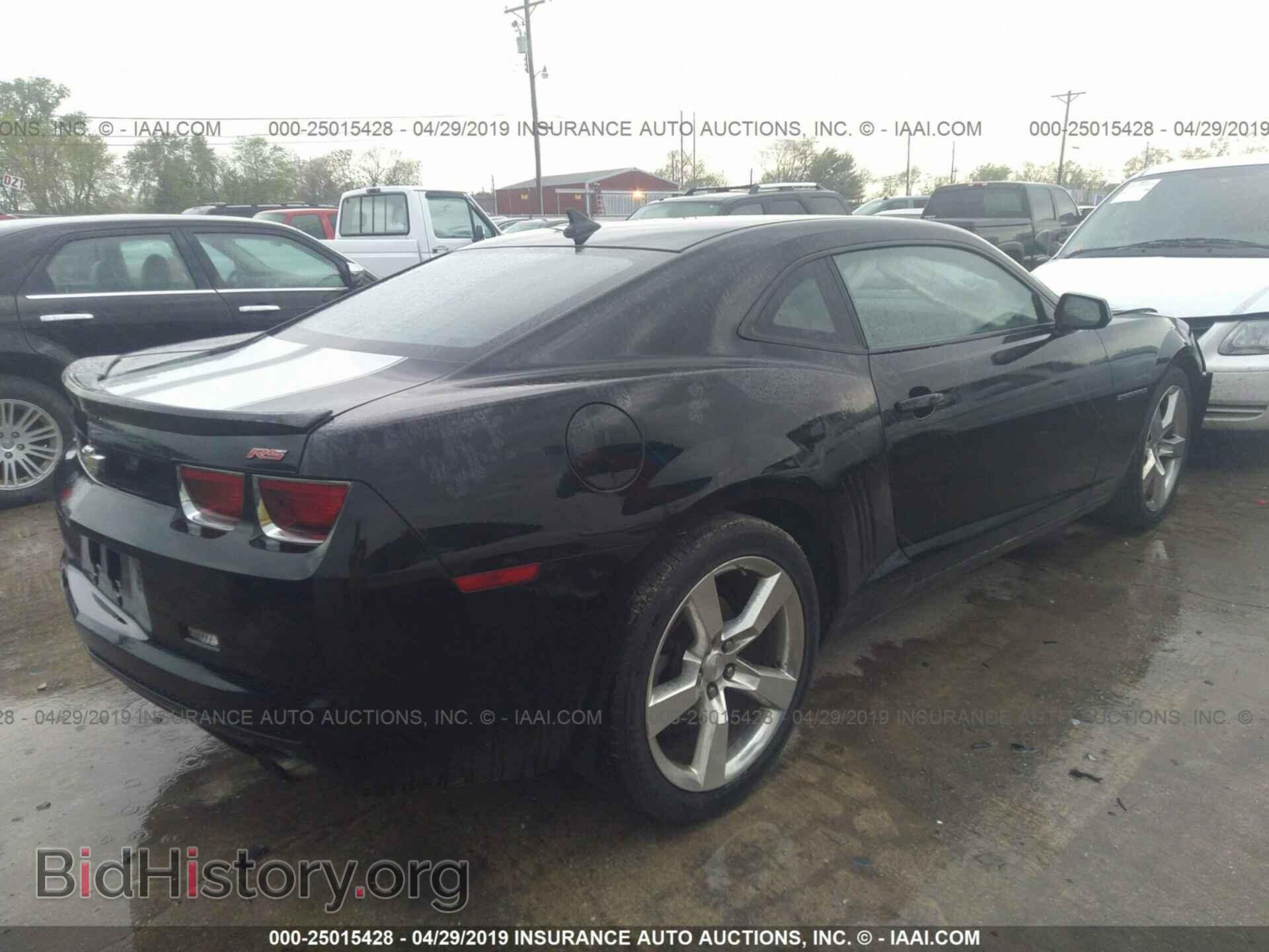2012 CHEVROLET CAMARO - VIN: 2G1FB1E38C9130219 - Фото 4