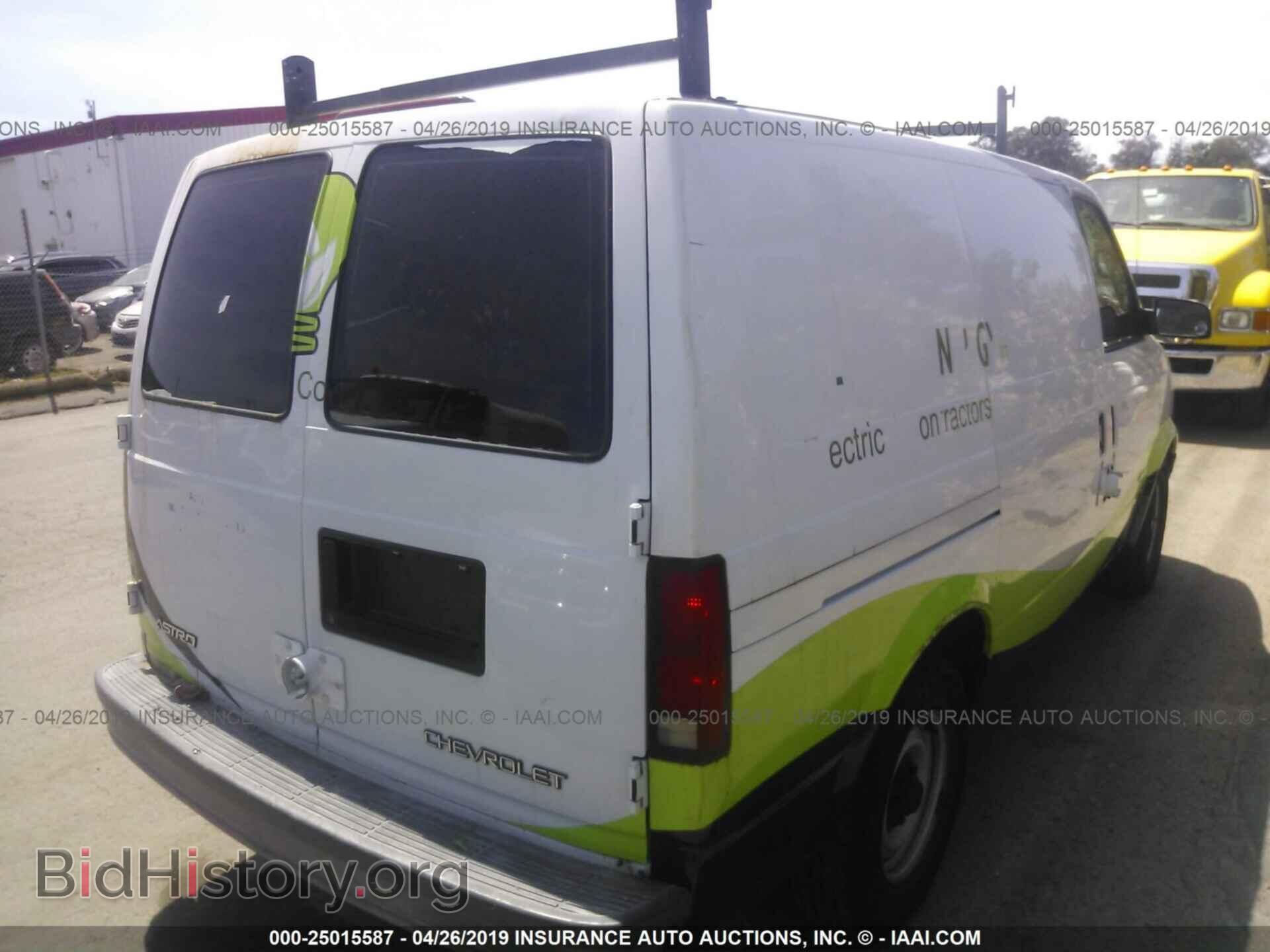 2000 CHEVROLET ASTRO - VIN: 1GCDM19W6YB138564 - Фото 4