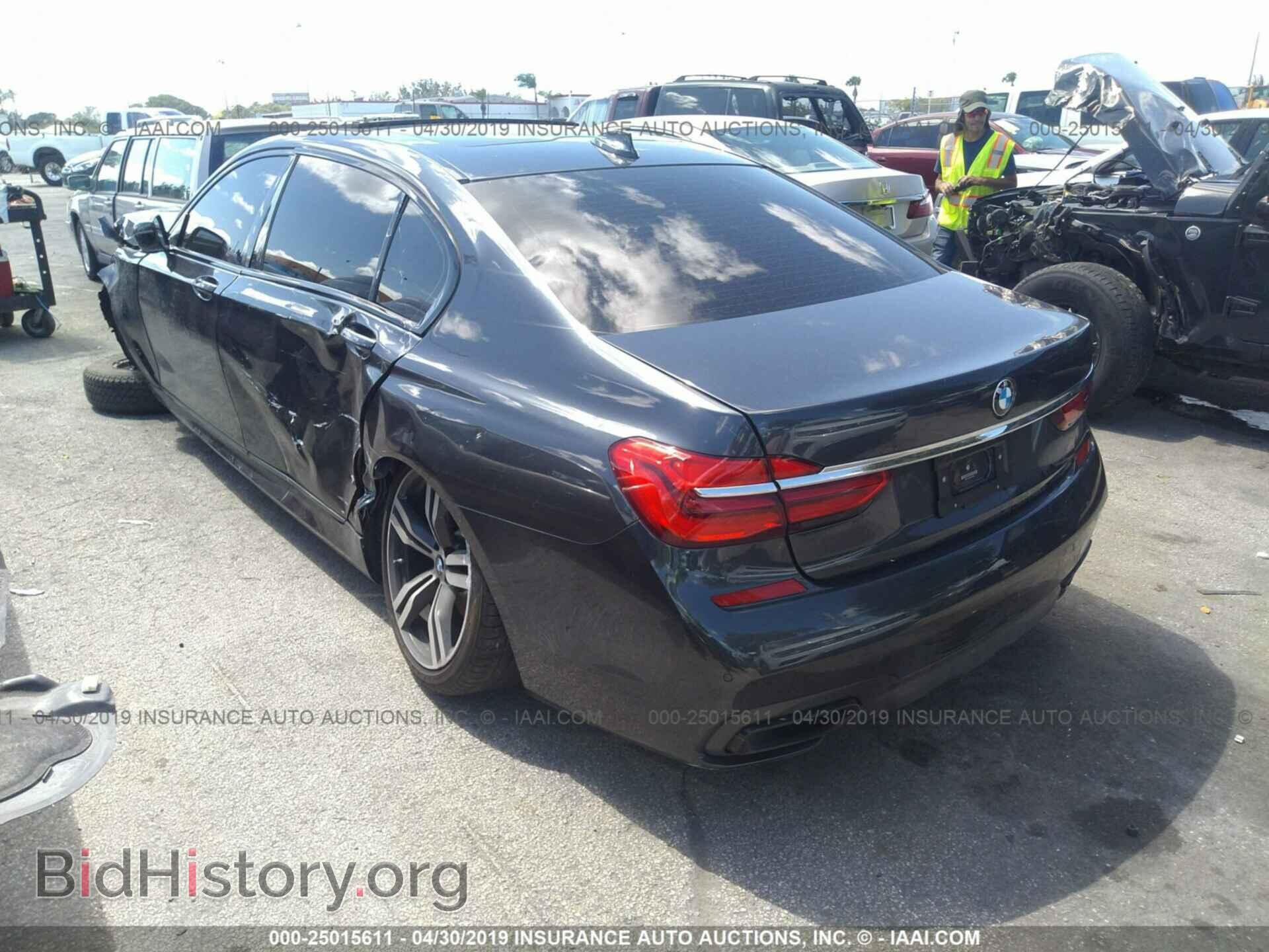 2016 BMW 740 - VIN: WBA7E2C56GG547646 - Фото 3