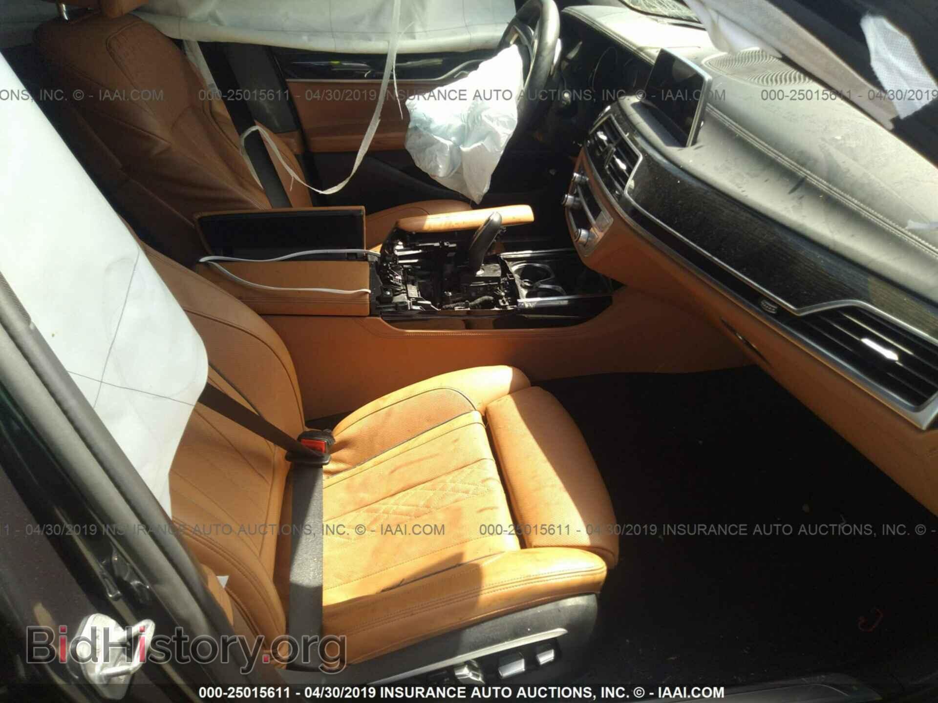 2016 BMW 740 - VIN: WBA7E2C56GG547646 - Фото 5