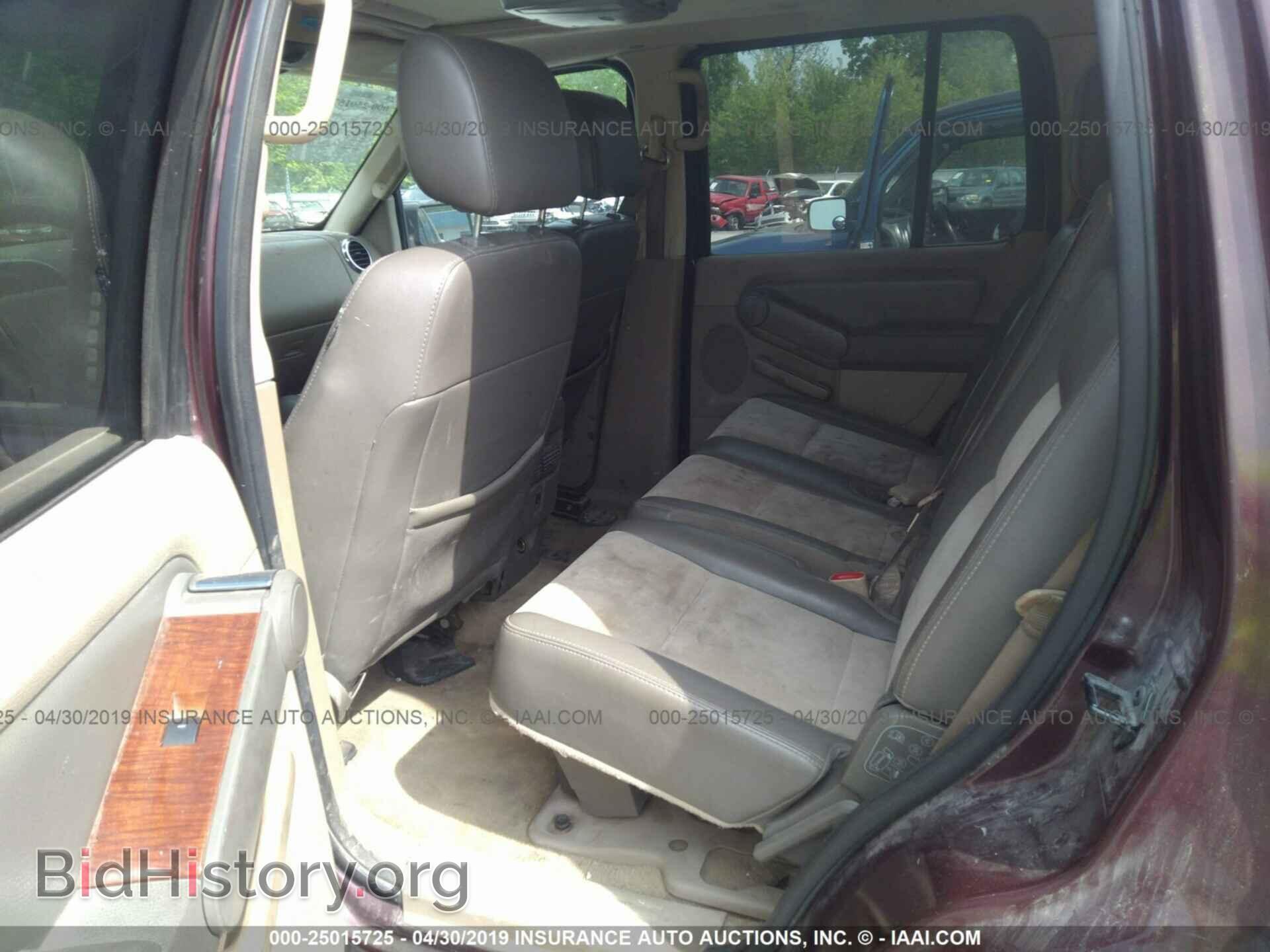 2007 FORD EXPLORER - VIN: 1FMEU64E97UB19036 - Фото 8
