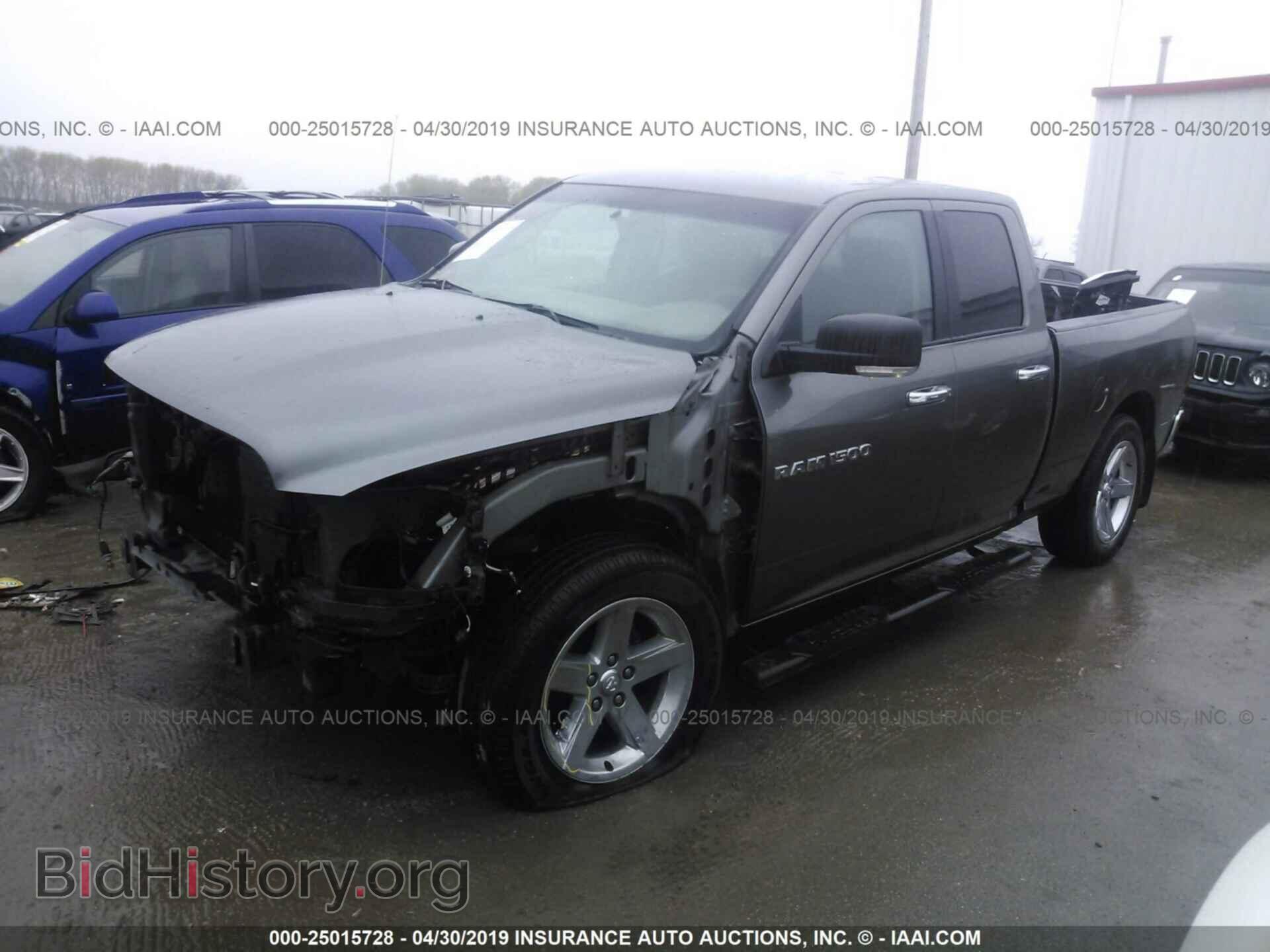 2012 DODGE RAM 1500 - VIN: 1C6RD7GT4CS177641 - Фото 2