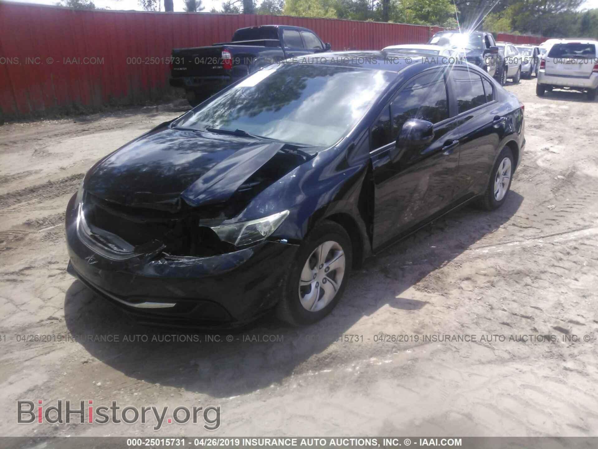 2013 HONDA CIVIC - VIN: 19XFB2F54DE205952 - Фото 2