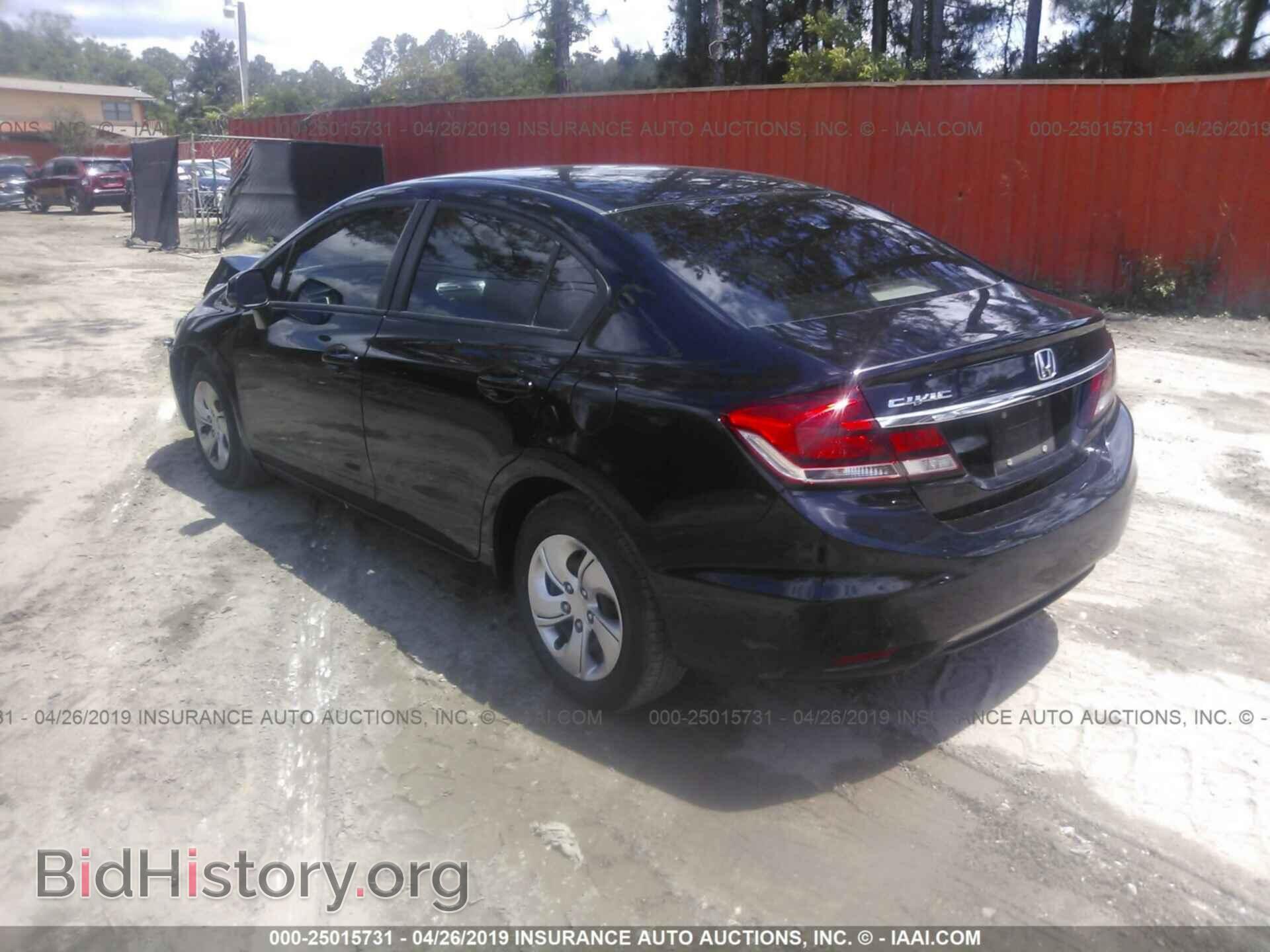2013 HONDA CIVIC - VIN: 19XFB2F54DE205952 - Фото 3