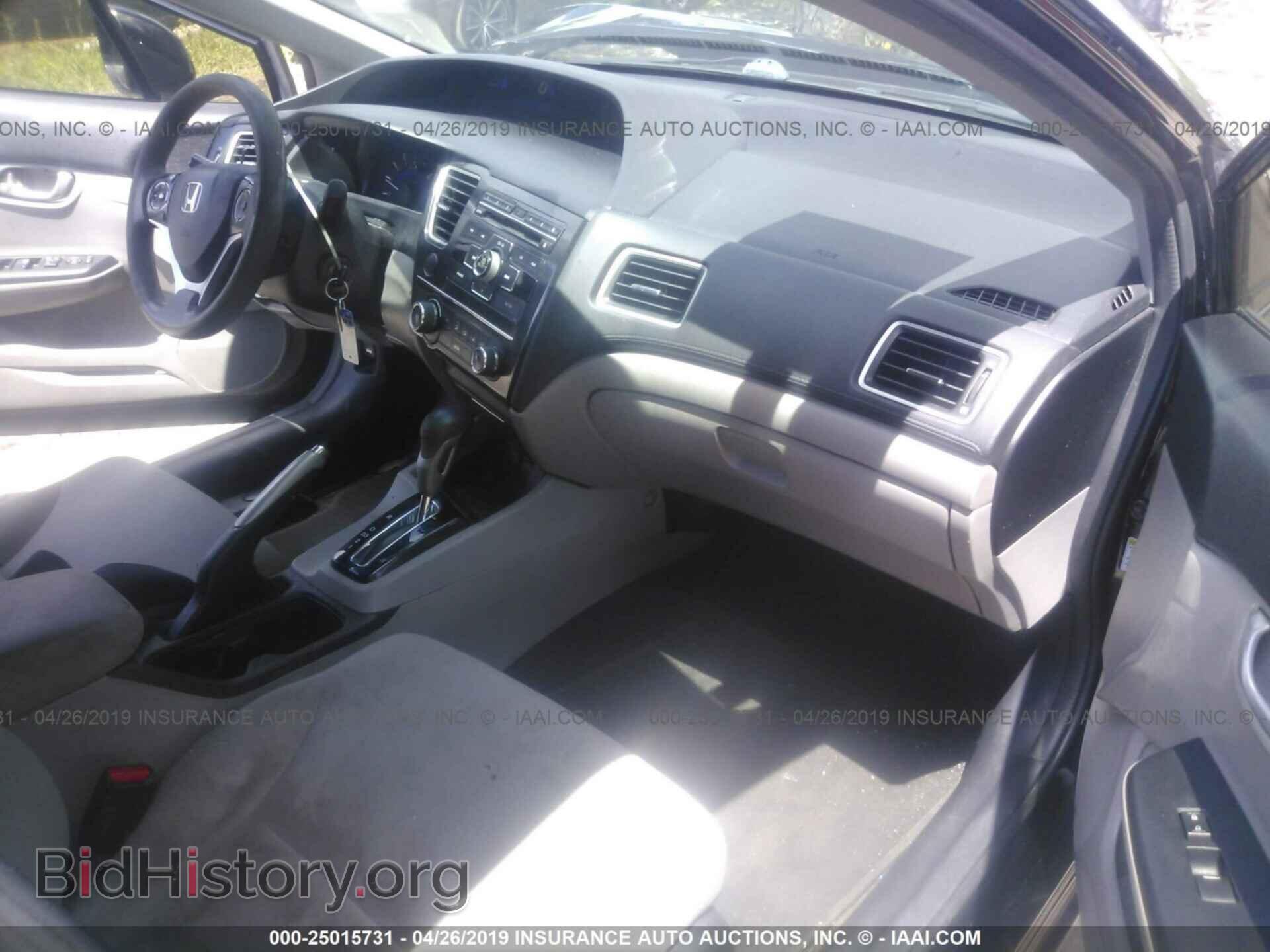 2013 HONDA CIVIC - VIN: 19XFB2F54DE205952 - Фото 5