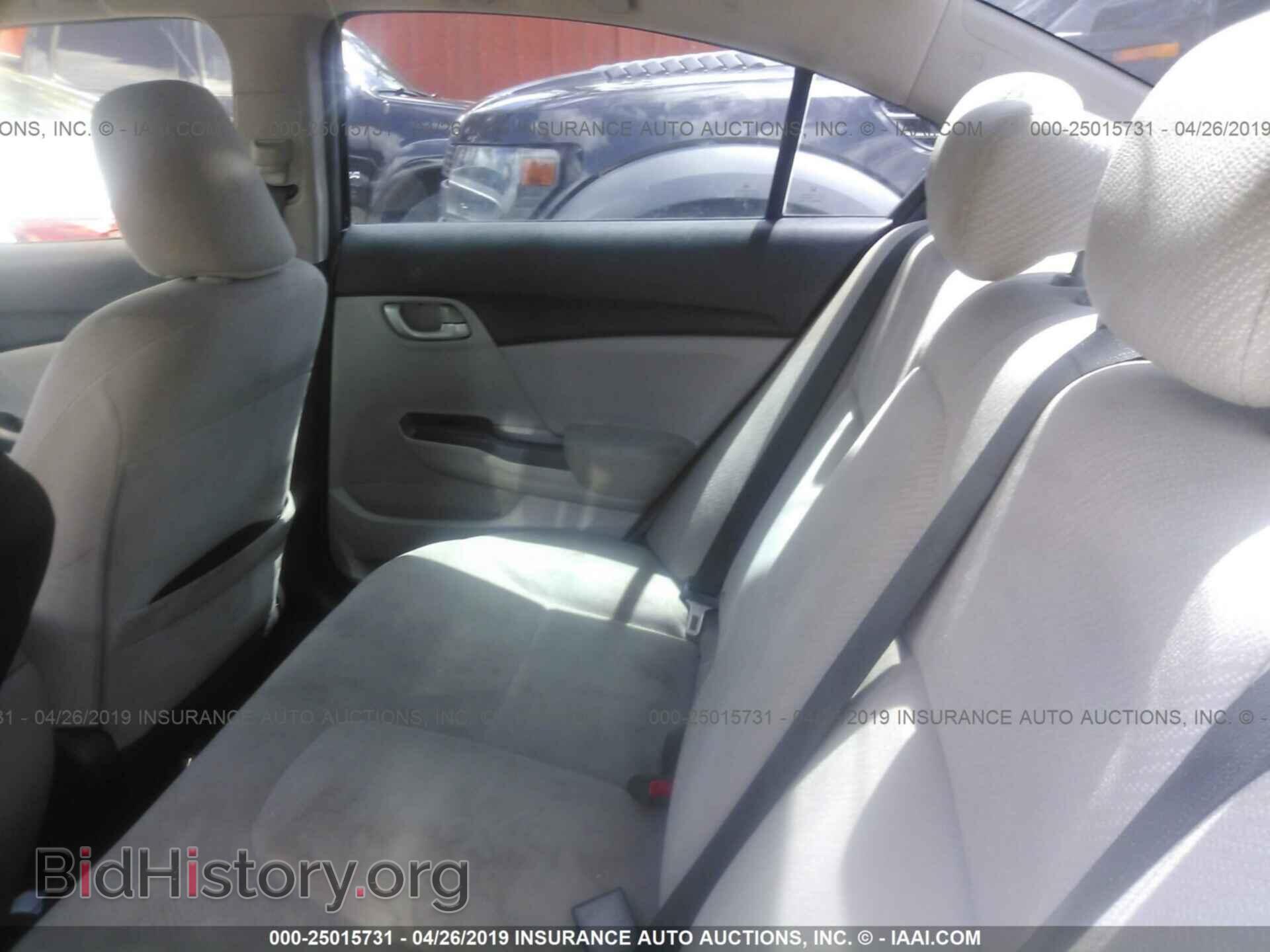 2013 HONDA CIVIC - VIN: 19XFB2F54DE205952 - Фото 8