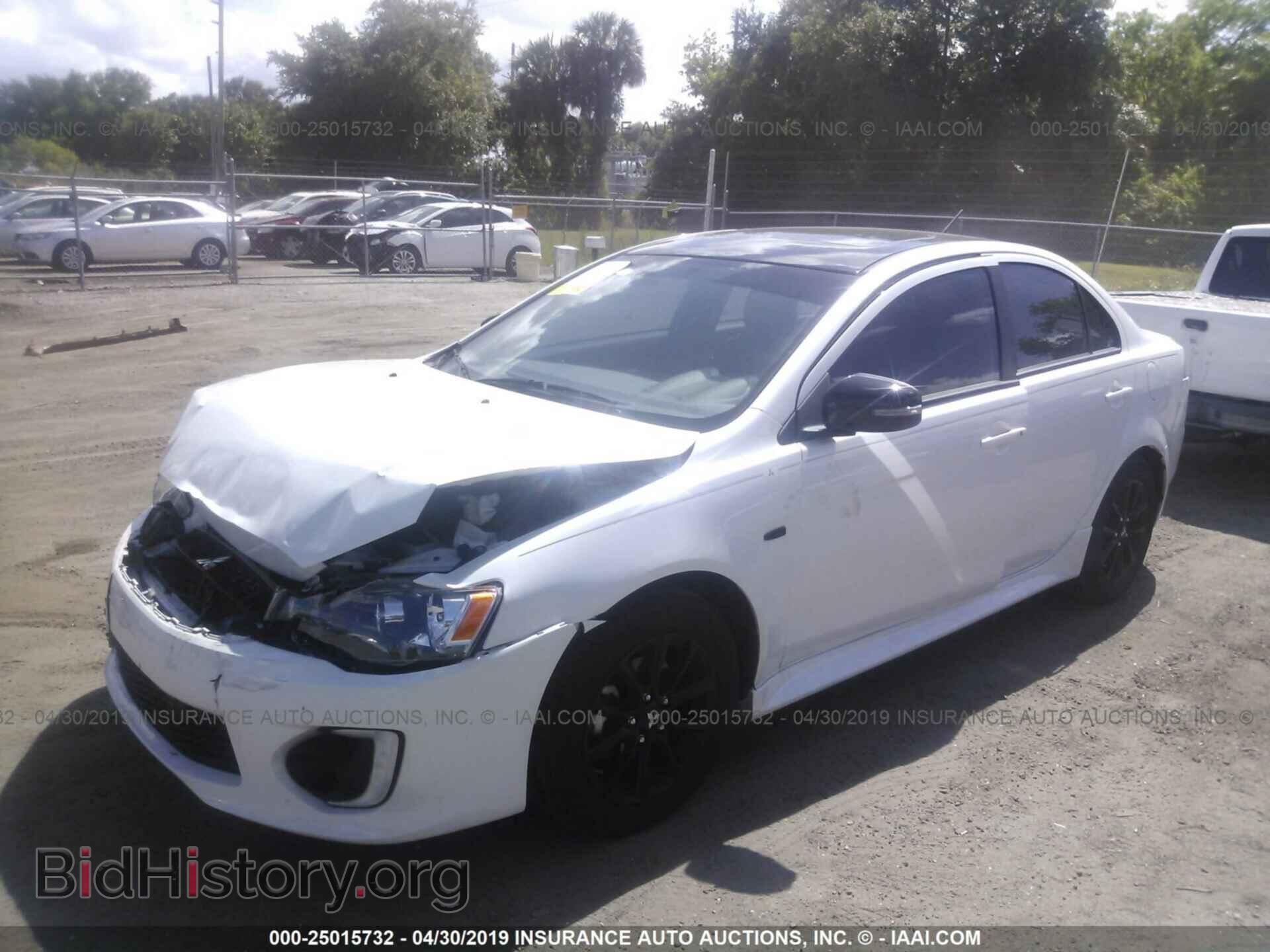 2017 MITSUBISHI LANCER - VIN: JA32U2FU4HU016160 - Фото 2