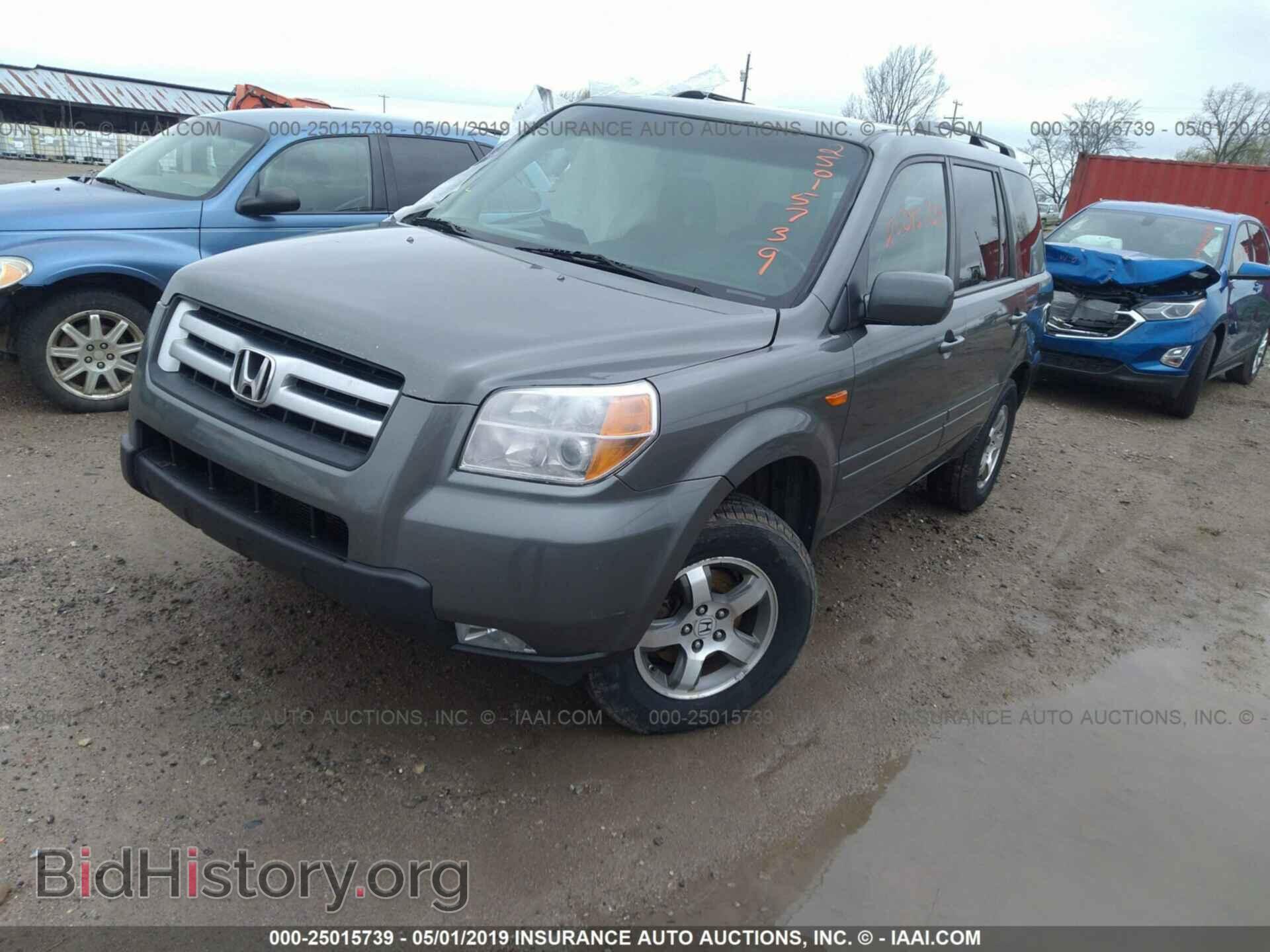 2007 HONDA PILOT - VIN: 5FNYF18457B032498 - Фото 2