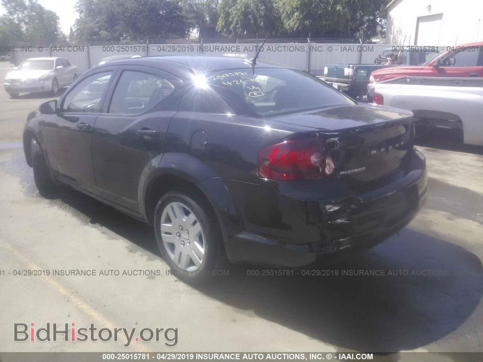 2014 DODGE AVENGER - VIN: 1C3CDZAB1EN199466 - Фото 3