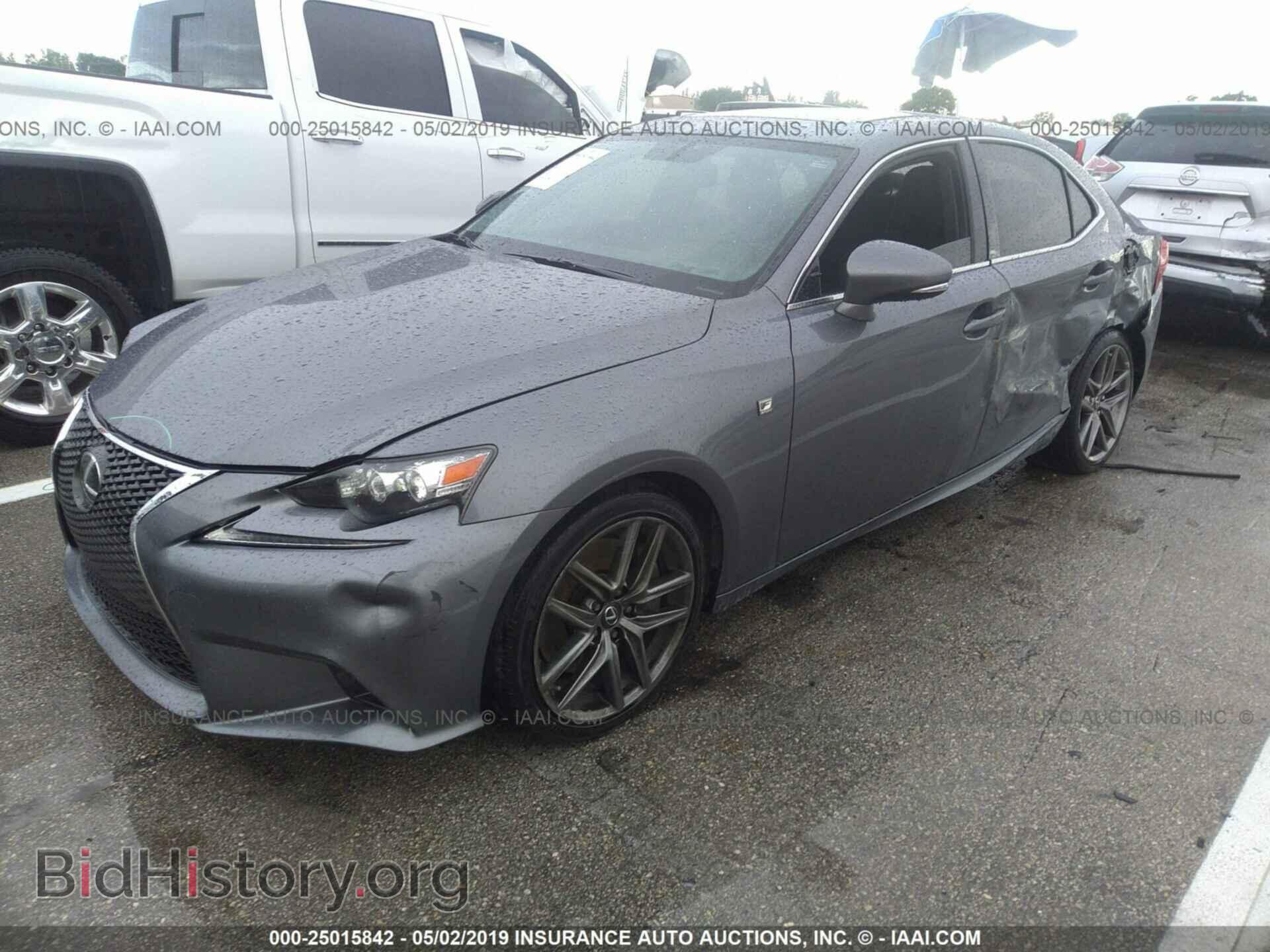 2016 LEXUS IS - VIN: JTHBA1D29G5024512 - Фото 2