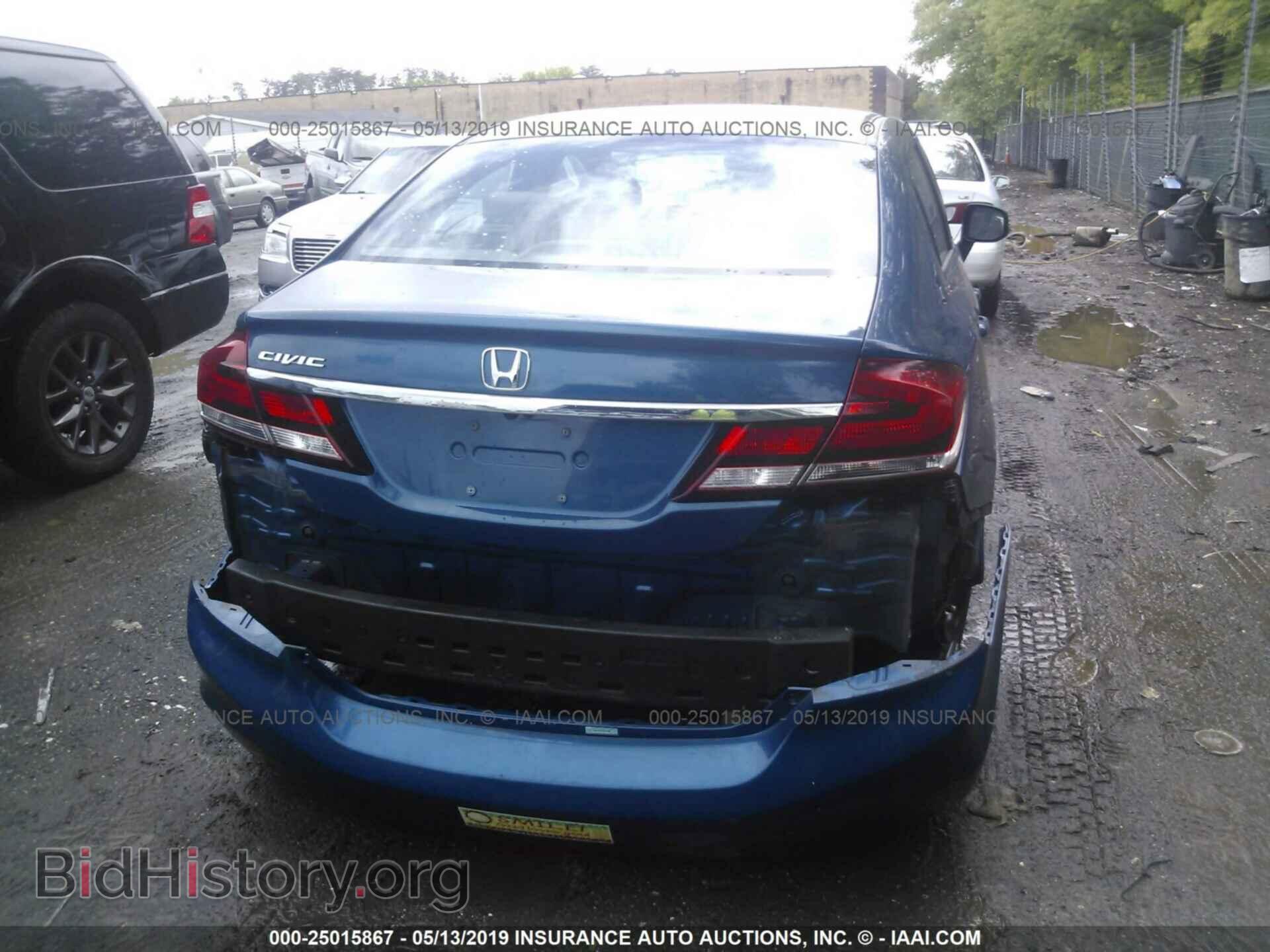 2013 HONDA CIVIC - VIN: 19XFB2F8XDE267866 - Фото 6