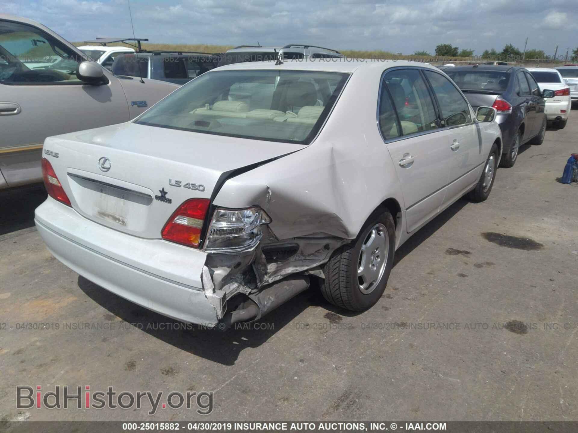 2002 LEXUS LS - VIN: JTHBN30F820085882 - Photo 4