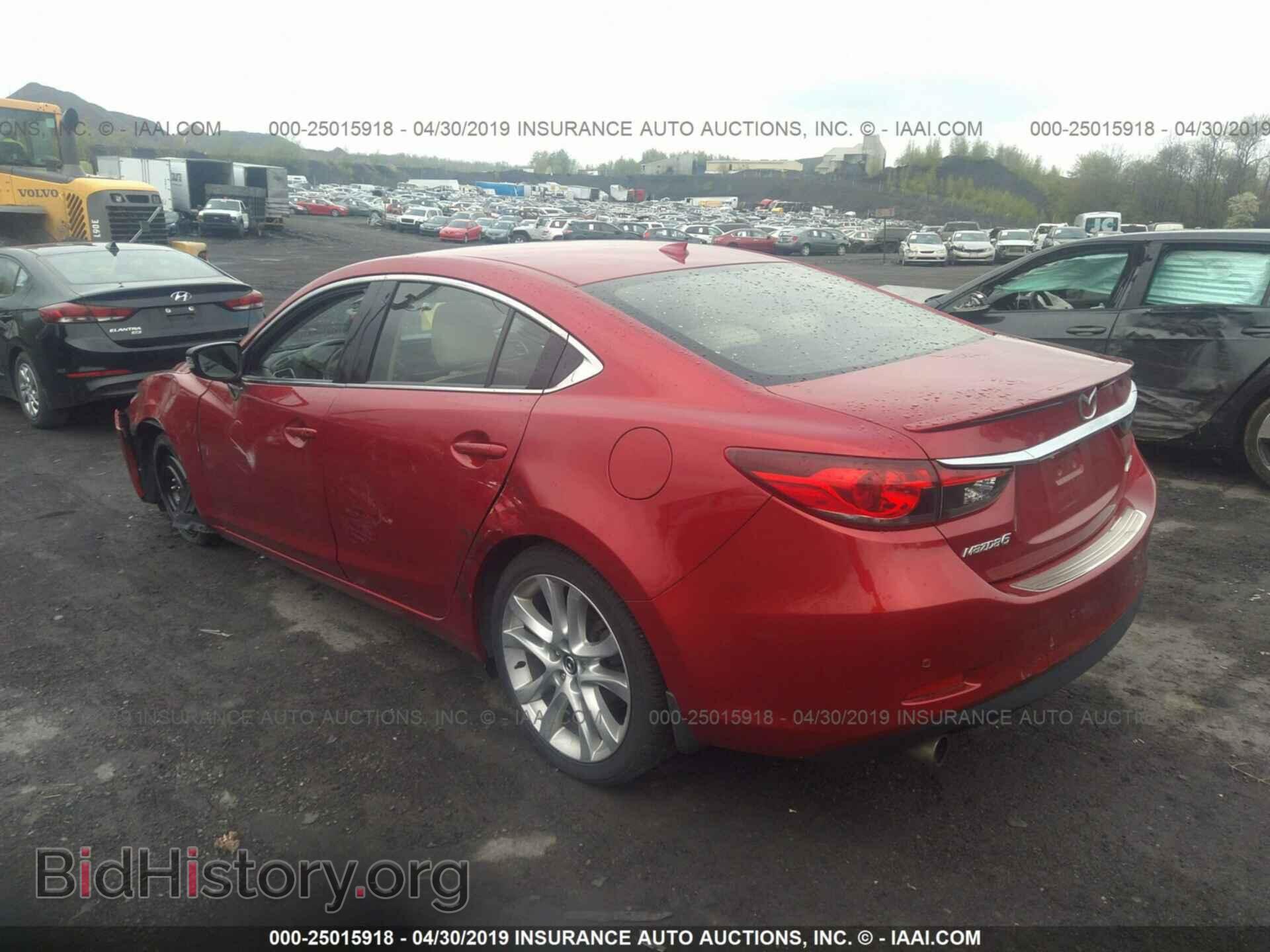 2014 MAZDA 6 - VIN: JM1GJ1W63E1137206 - Фото 3