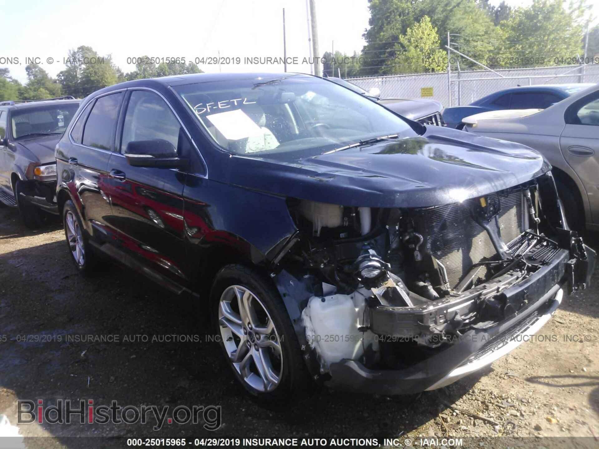 Фотография 2FMTK3K93FBB28630 - FORD EDGE 2015