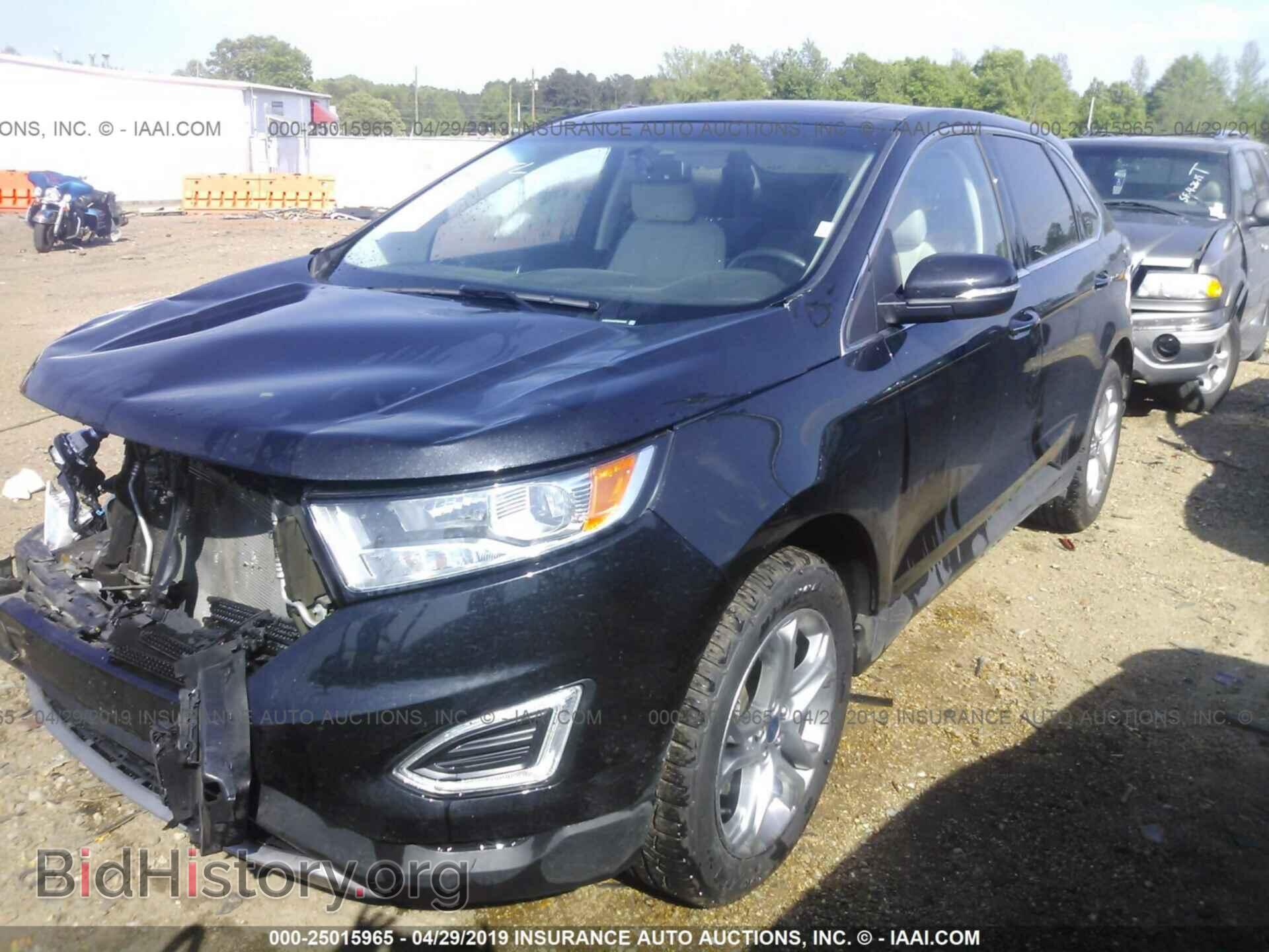 2015 FORD EDGE - VIN: 2FMTK3K93FBB28630 - Photo 2
