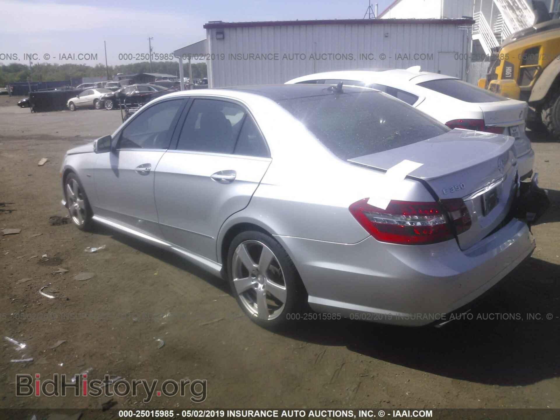 2012 MERCEDES-BENZ E - VIN: WDDHF8JB9CA619197 - Photo 3