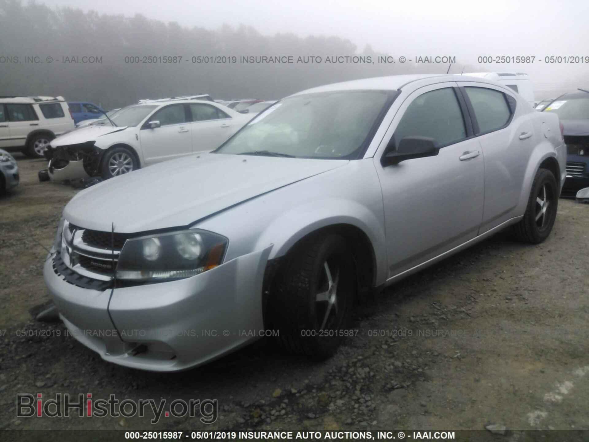 2011 DODGE AVENGER - VIN: 1B3BD4FB6BN501964 - Фото 2