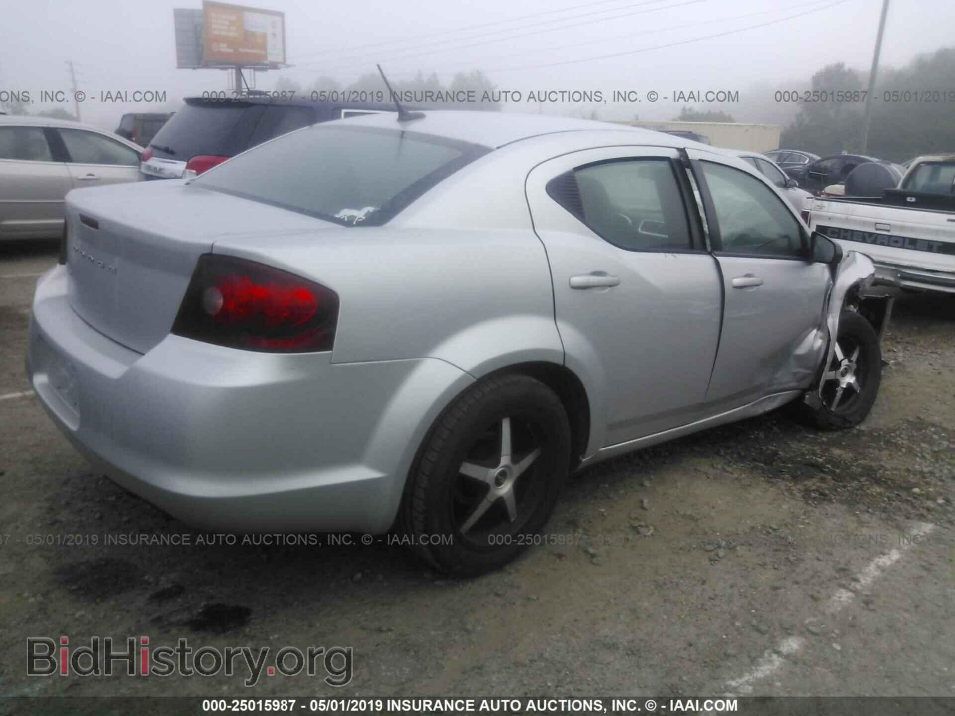 2011 DODGE AVENGER - VIN: 1B3BD4FB6BN501964 - Фото 4