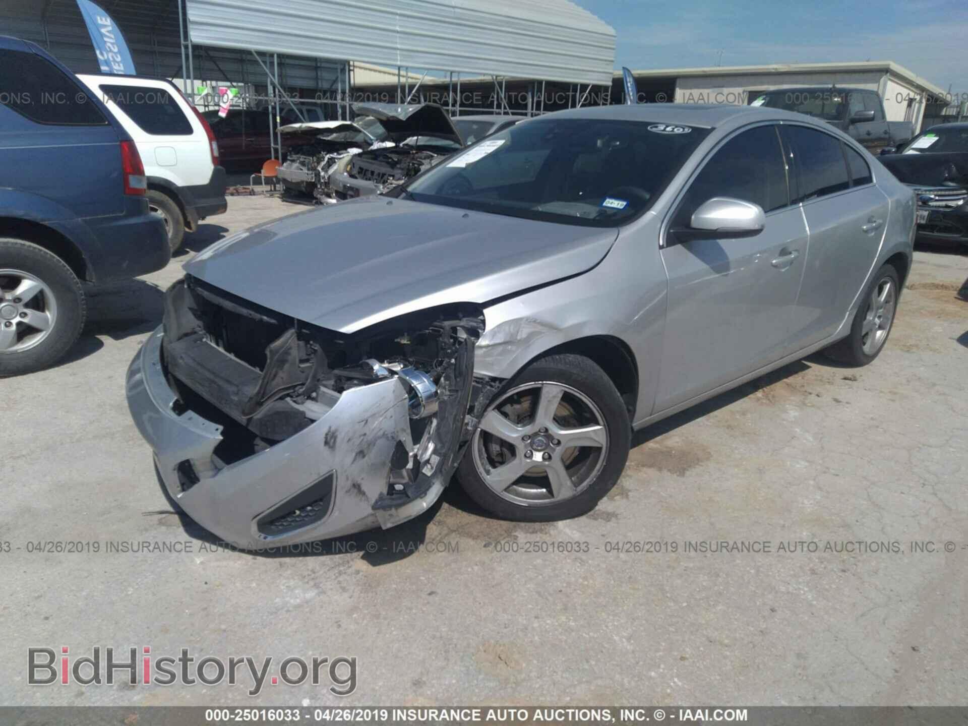 2012 VOLVO S60 - VIN: YV1622FS5C2140590 - Фото 2