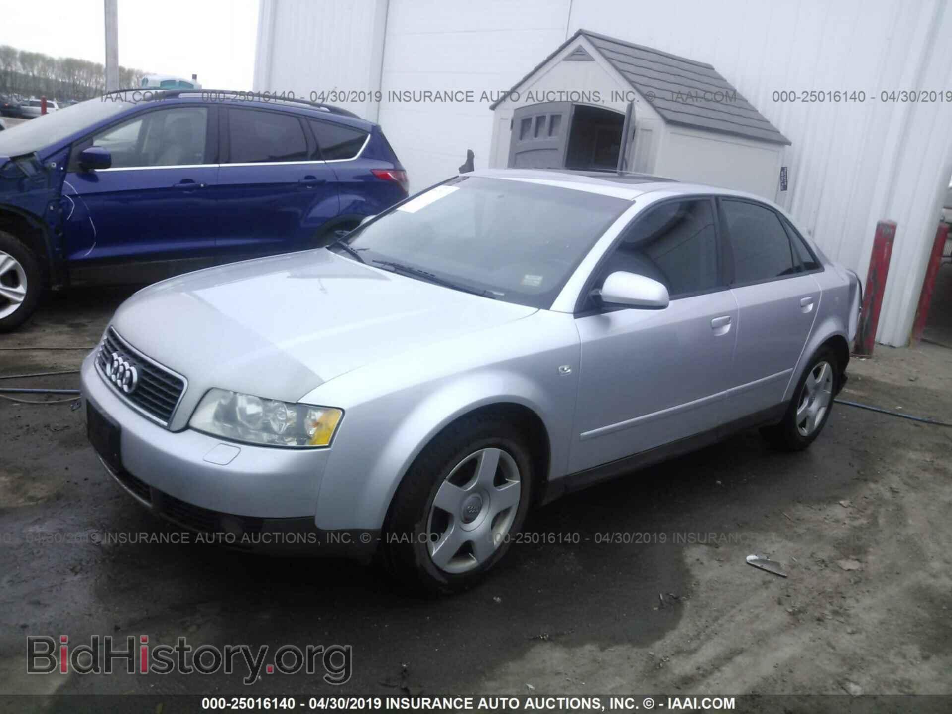 2002 AUDI A4 - VIN: WAULC68E92A269891 - Фото 2