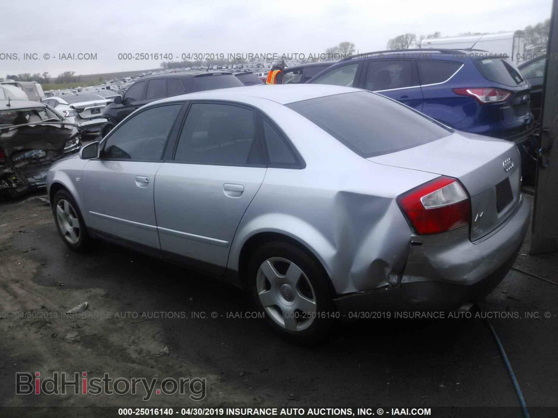 2002 AUDI A4 - VIN: WAULC68E92A269891 - Фото 3